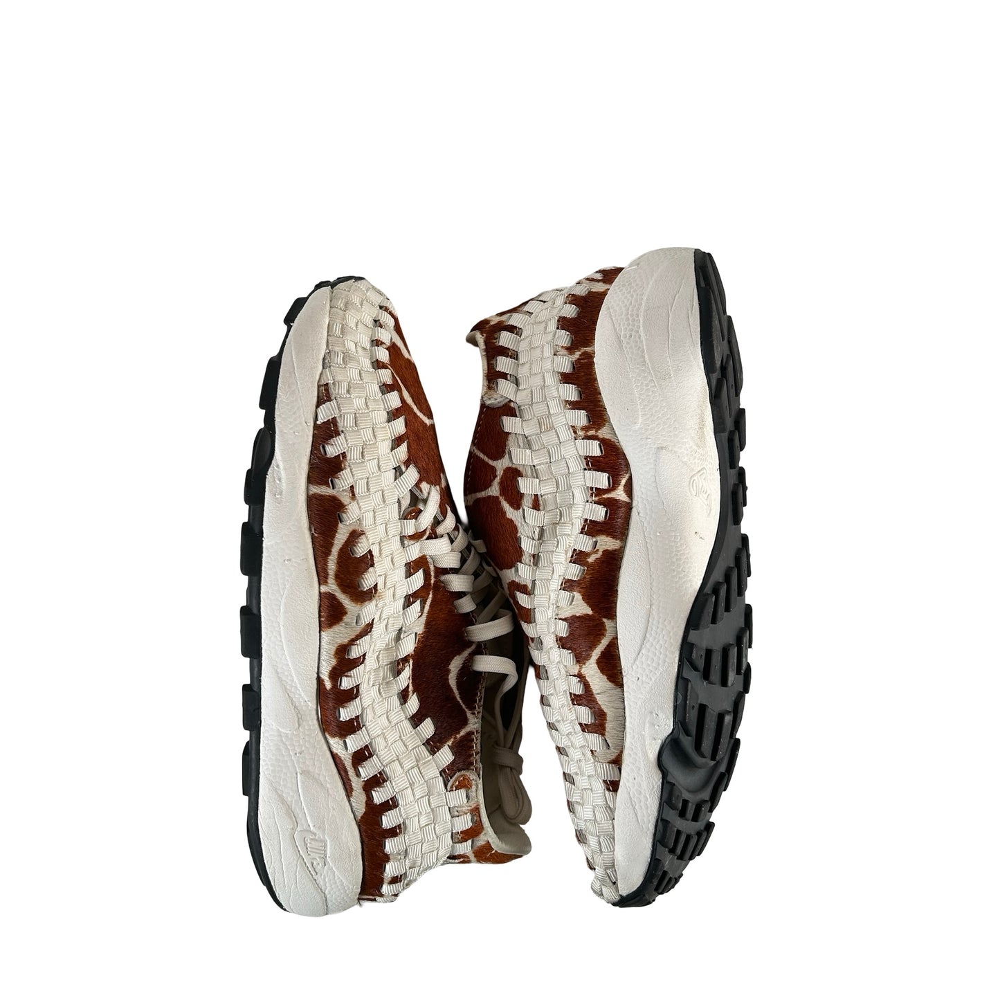 FB1959 100 Nike Air Footscape Woven Cow Print (Women's) [USED] - 8.5 W (Used) (No Box)