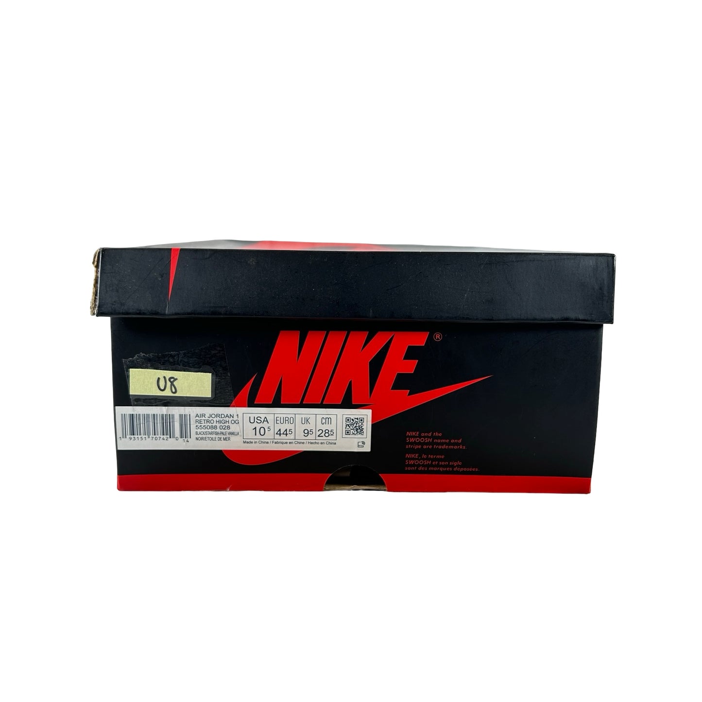 555088 028 Jordan 1 Retro High Shattered Backboard 3.0 [USED] - 10.5 M (Used8)
