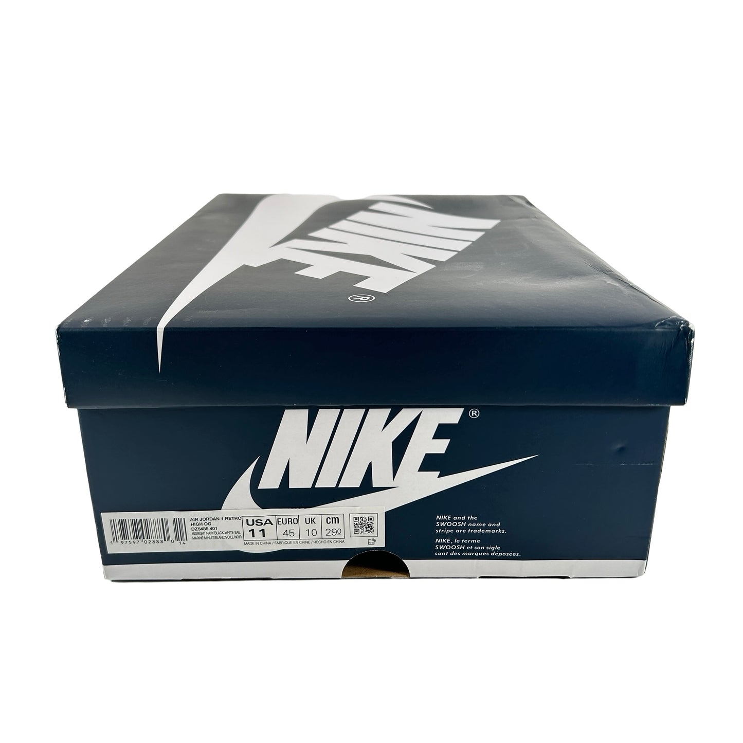 DZ5485 401 Jordan 1 Retro High OG Midnight Navy [USED] - 11 M (Used)