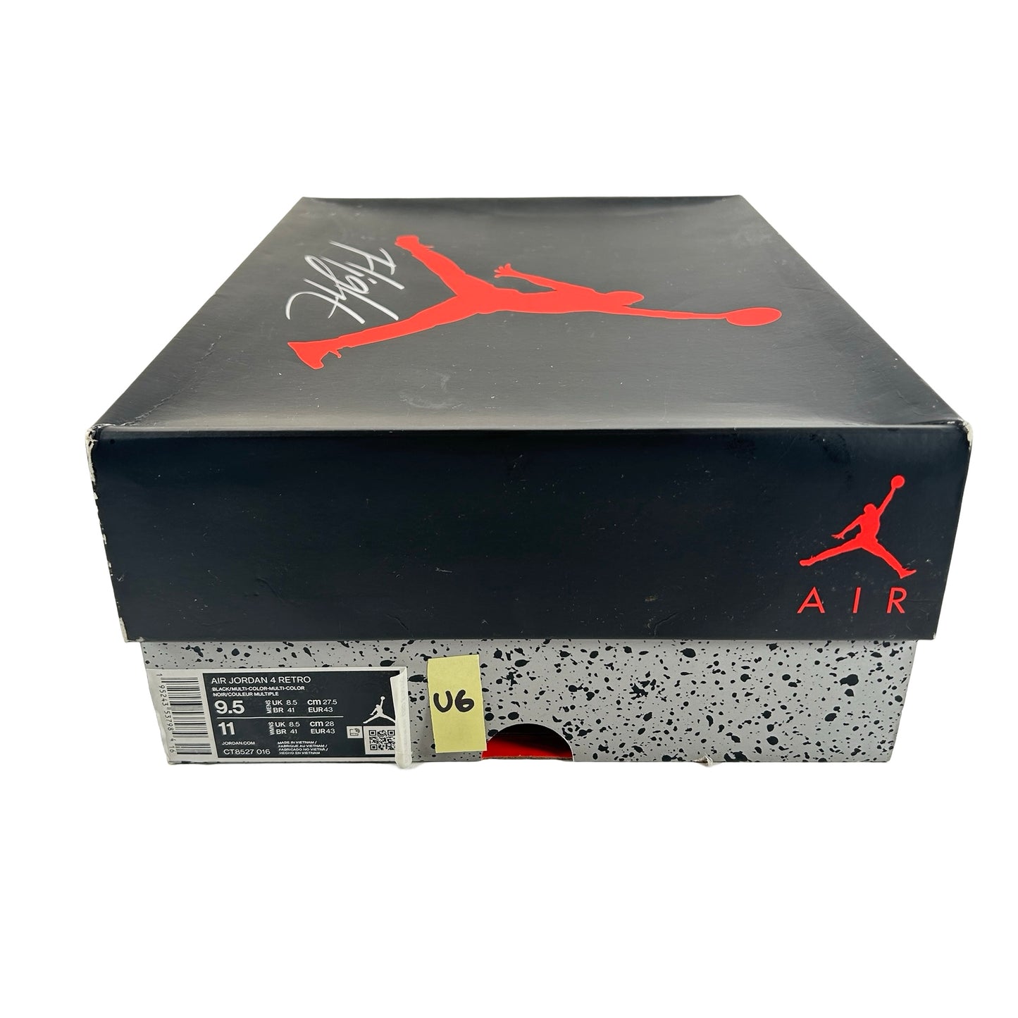 CT8527 016 Jordan 4 Retro Red Thunder [USED] - 9.5 M (Used6)