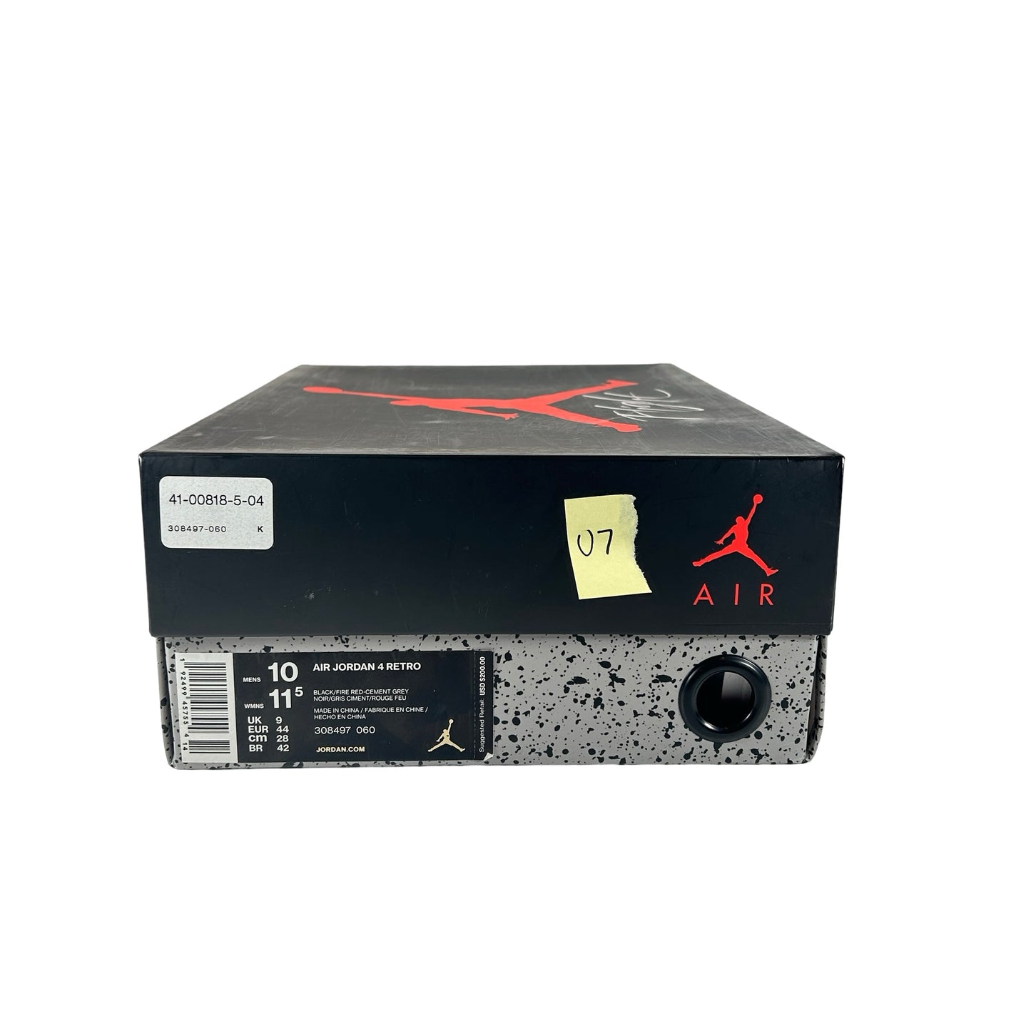 308497 060 Jordan 4 Bred (2019) [USED] - 10 M (Used7)