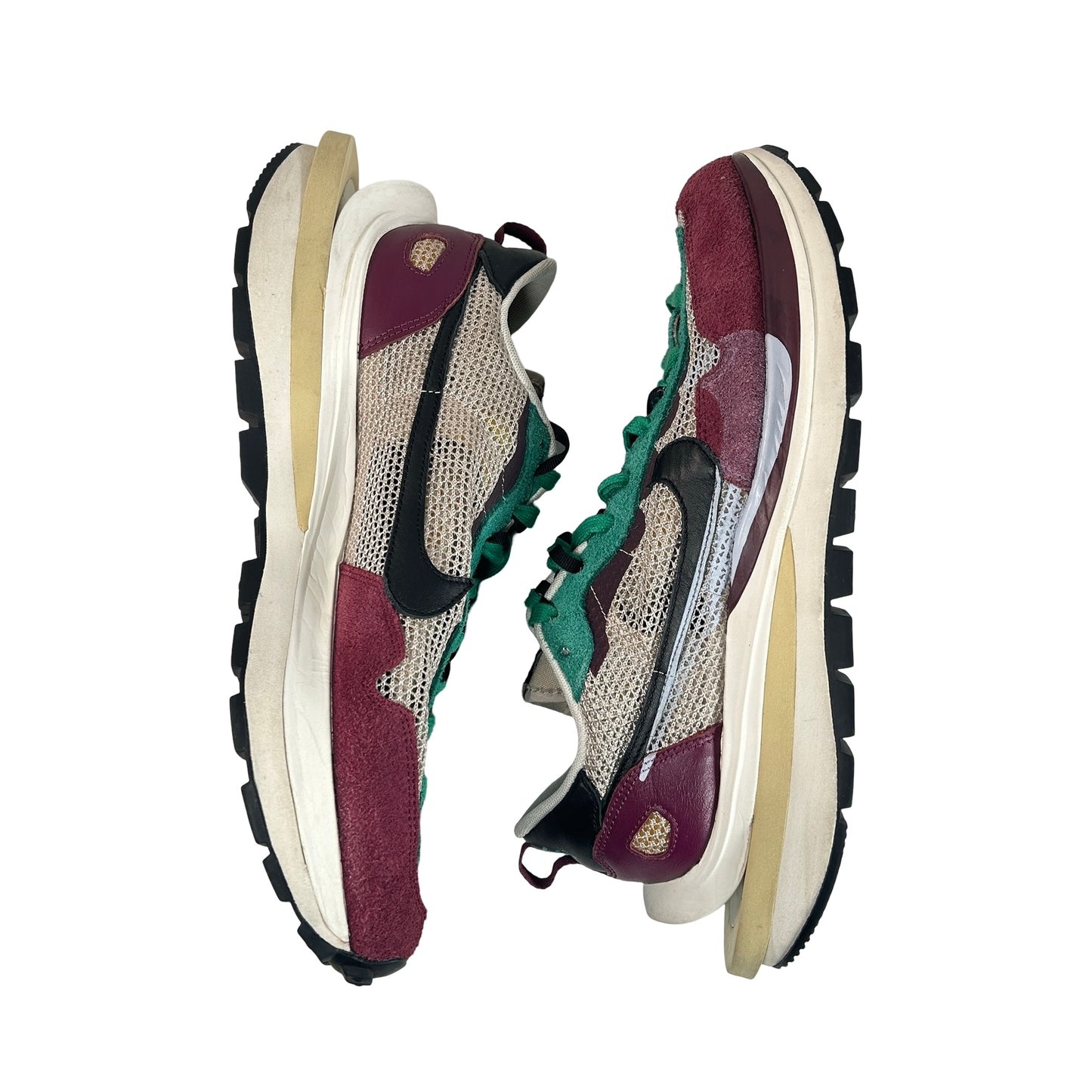 DD3035 200 Nike Vaporwaffle sacai Villain Red Neptune Green [USED] - 12 M (Used)