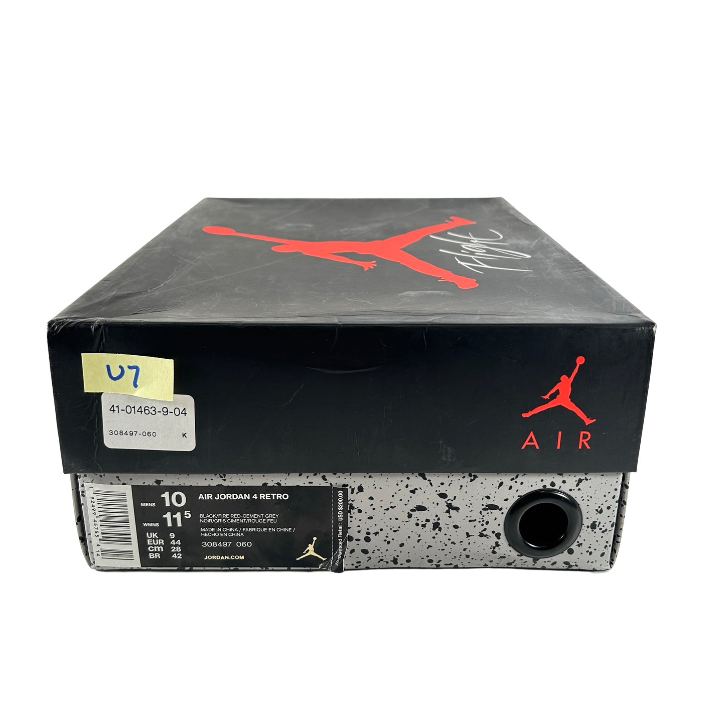 308497 060 Jordan 4 Bred (2019) [USED] - 10 M (Used7)