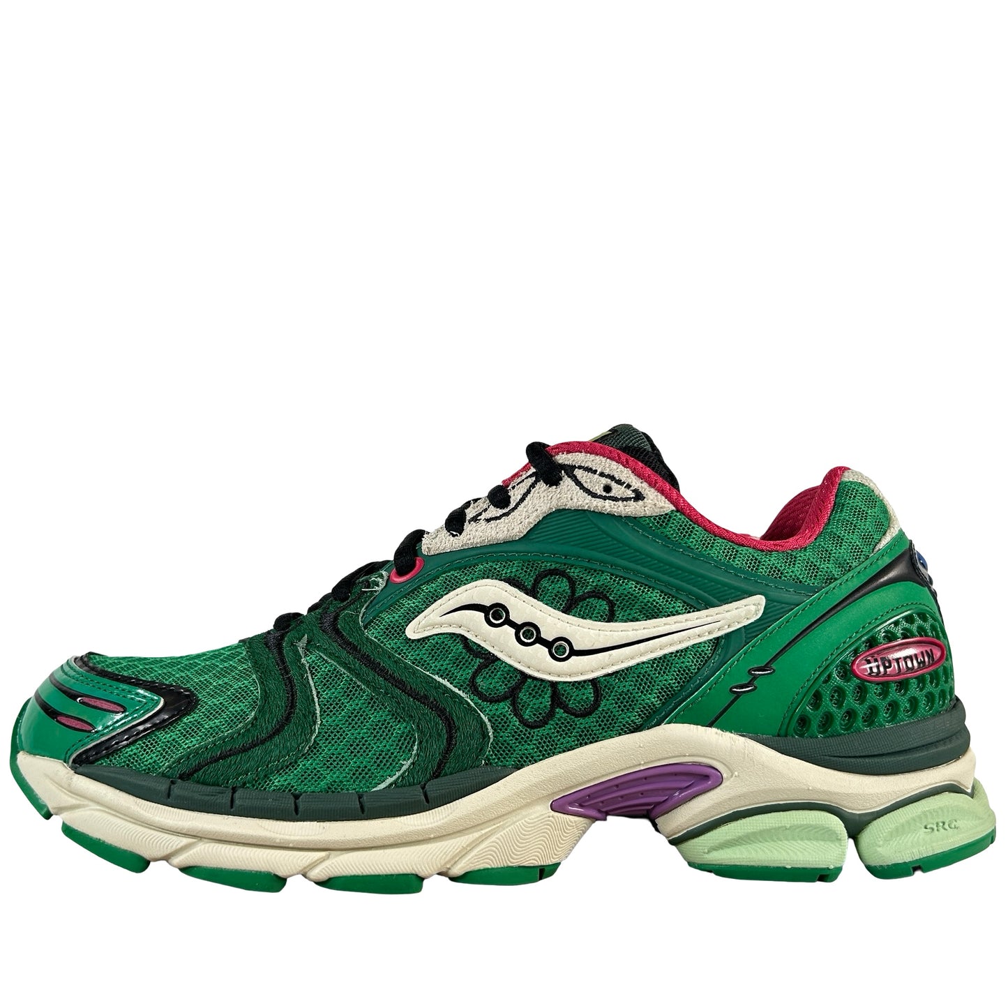 S70966 4 Saucony ProGrid Triumph 4 Jae Tips Flowers Grow Uptown Sugar Maple [USED] - 8.5 M (Used)