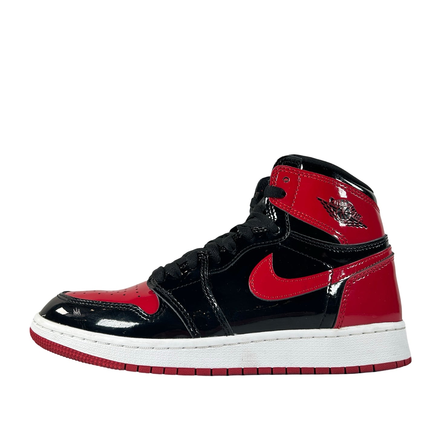 575441 063 Jordan 1 Retro High OG Patent Bred (GS) [USED] - 6.5 Y (Used2)
