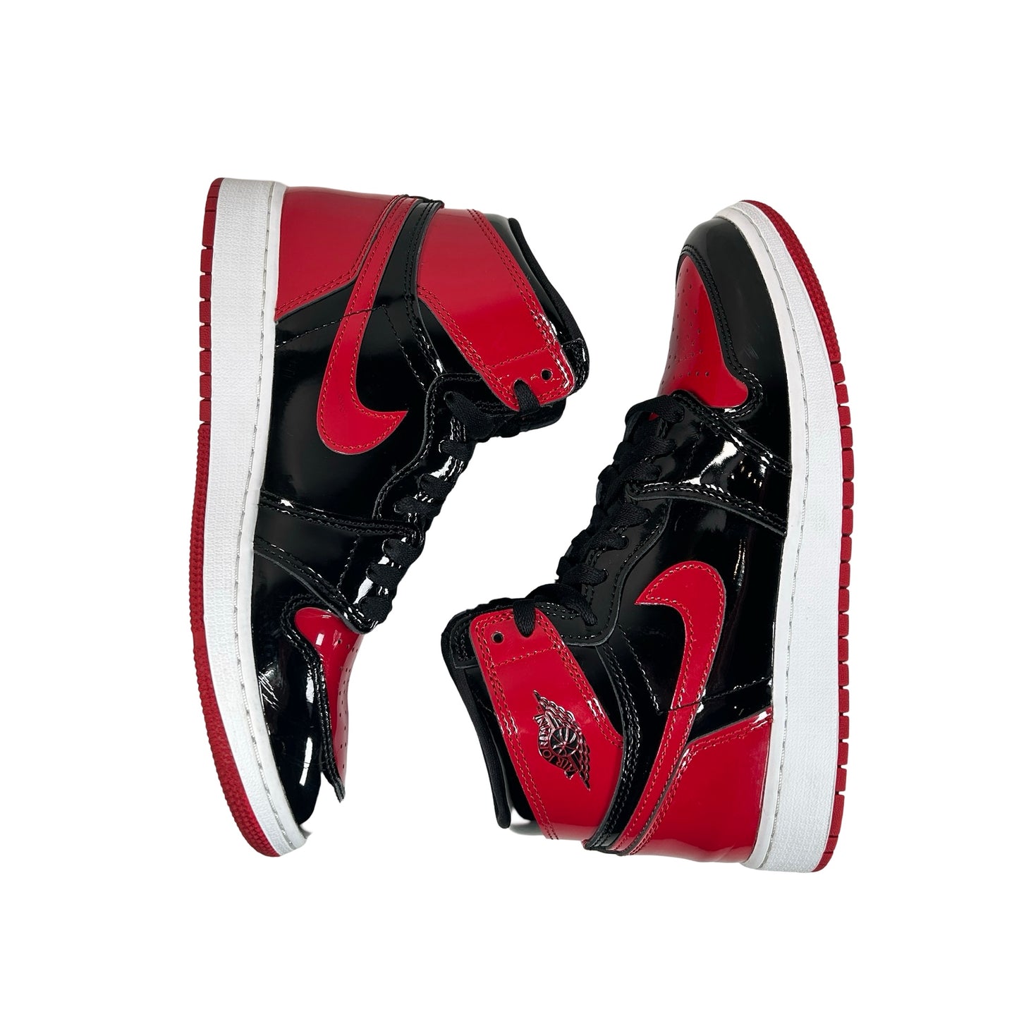575441 063 Jordan 1 Retro High OG Patent Bred (GS) [USED] - 6.5 Y (Used2)