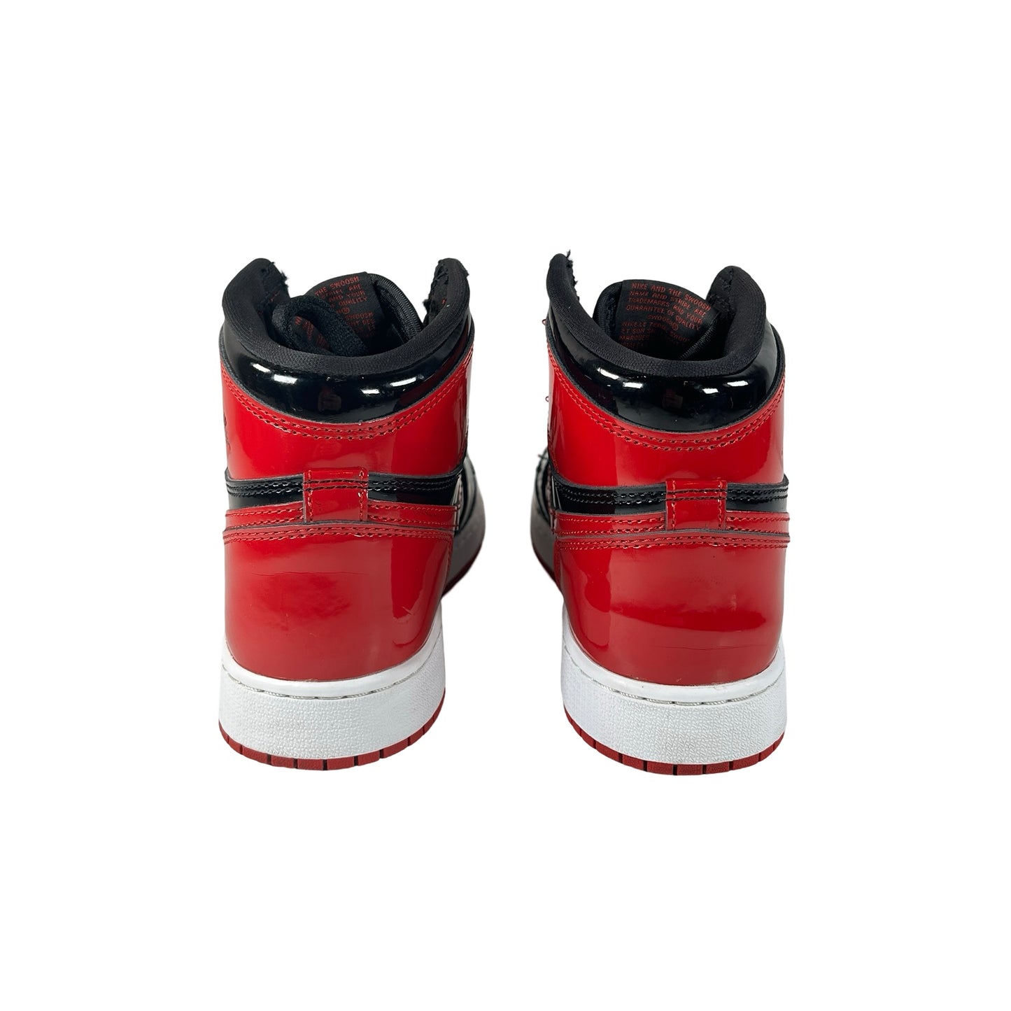 575441 063 Jordan 1 Retro High OG Patent Bred (GS) [USED] - 6.5 Y (Used2)