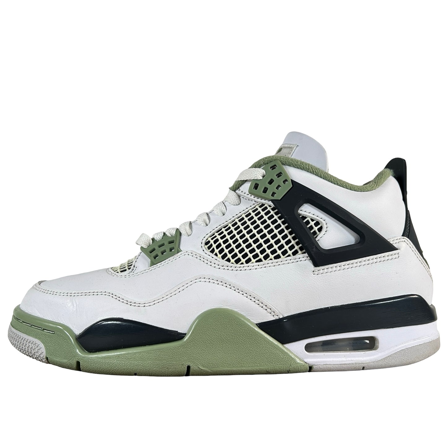 AQ9129 103 Jordan 4 Retro Seafoam (W) [USED] - 11 W (Used4)