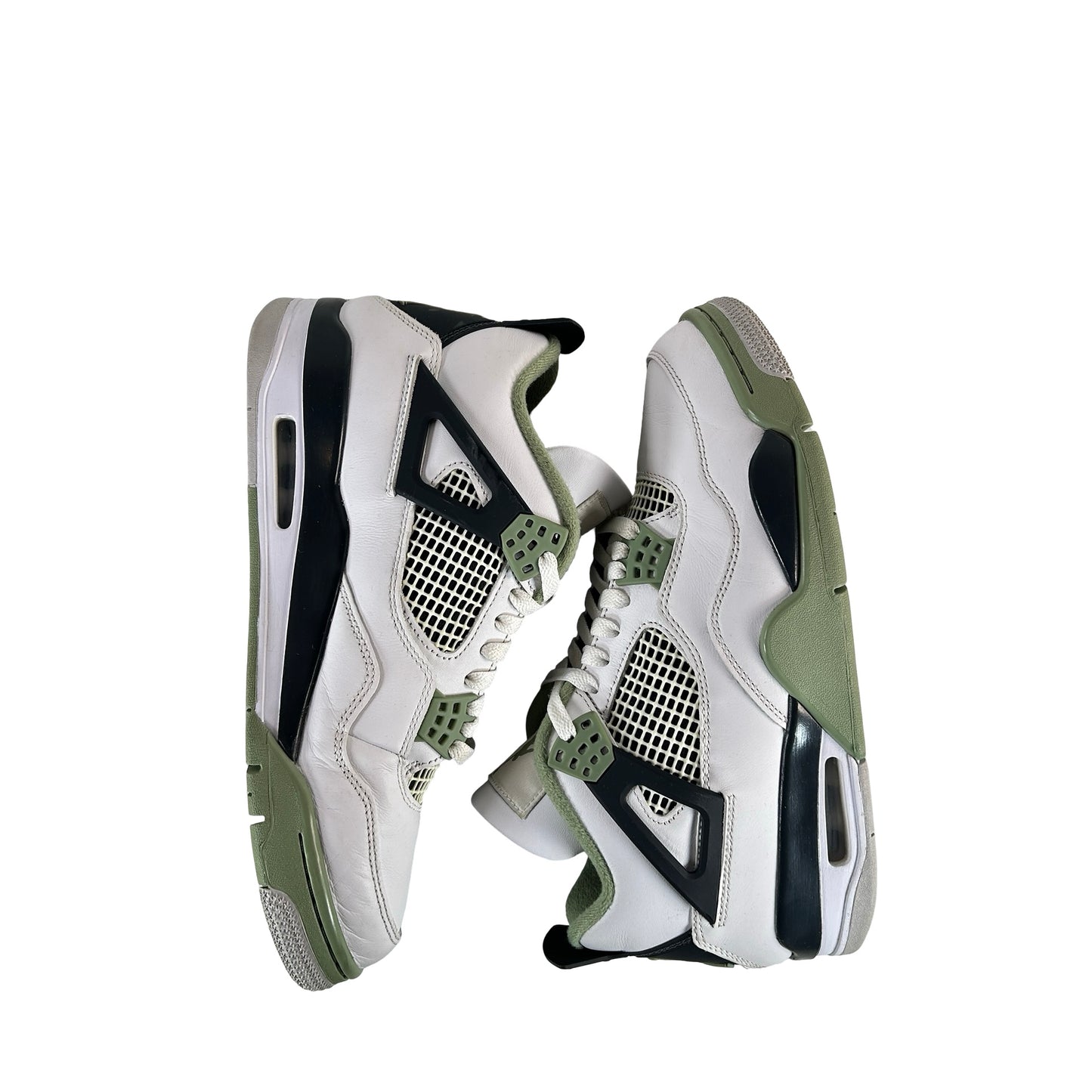 AQ9129 103 Jordan 4 Retro Seafoam (W) [USED] - 11 W (Used4)