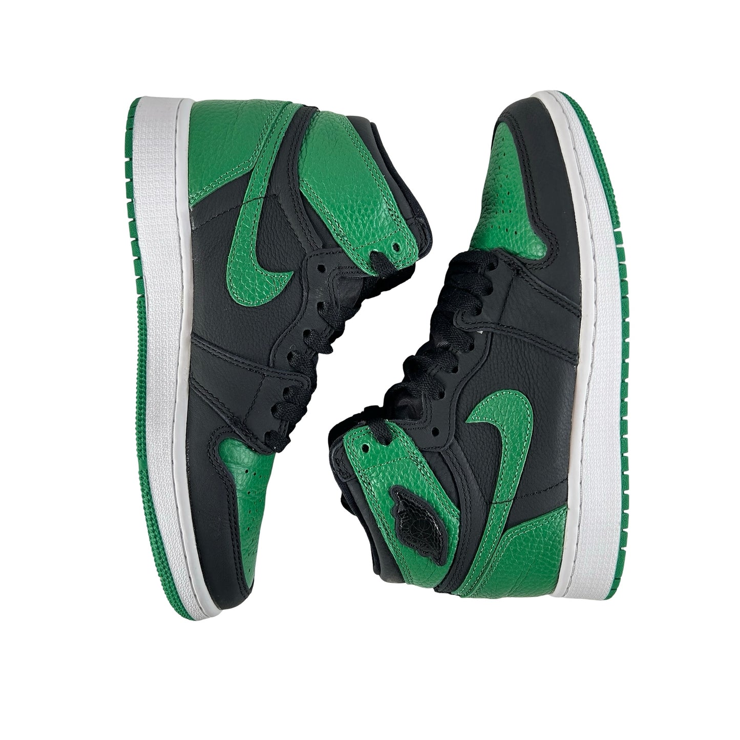 575441 030 Jordan 1 Retro High Pine Green Black (GS) [USED] - 5 Y (Used) (No Box)