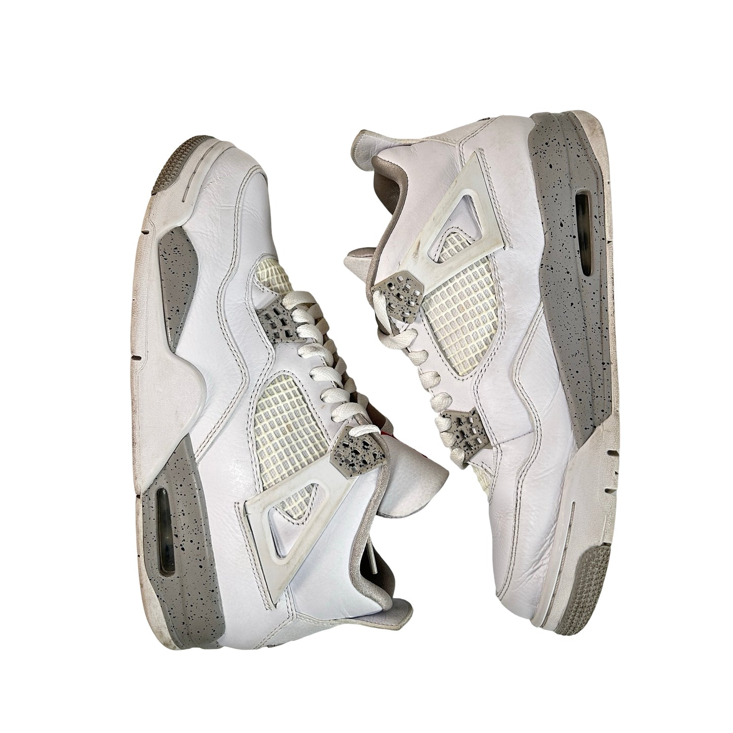 CT8527 100 Jordan 4 Retro White Oreo [USED] - 9 M (Used2)