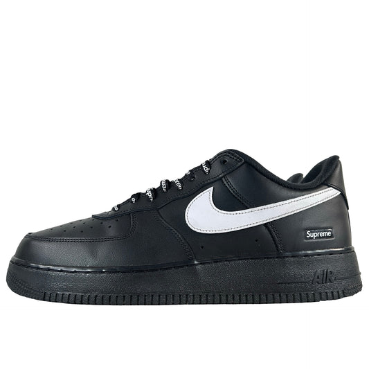 CU9225 002 Nike Air Force 1 Low Supreme Black White [USED] - 10 M (Used)