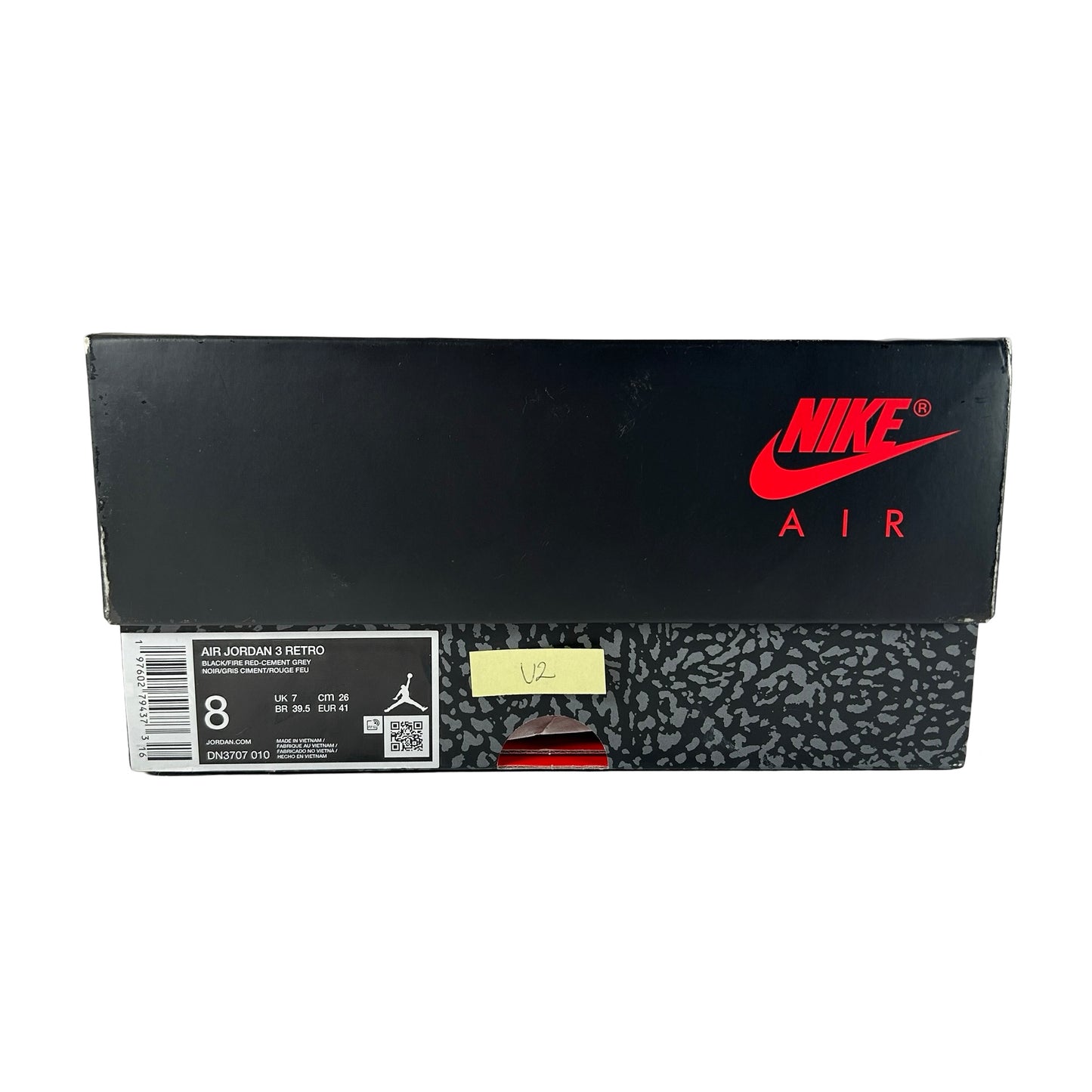 DN3707 010 Jordan 3 Retro Black Cement Reimagined (2024) [USED] - 8 (Used2)
