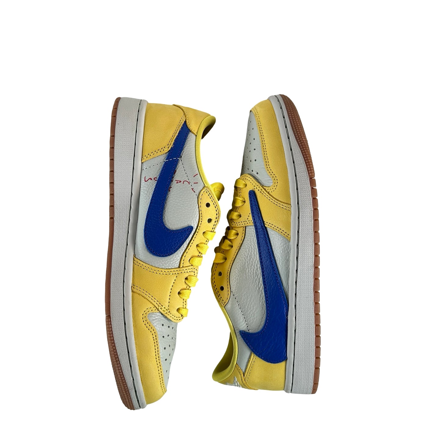 DZ4137 700 Jordan 1 Retro Low OG SP Travis Scott Canary (Women's) [USED] - 8.5 W (Used6)