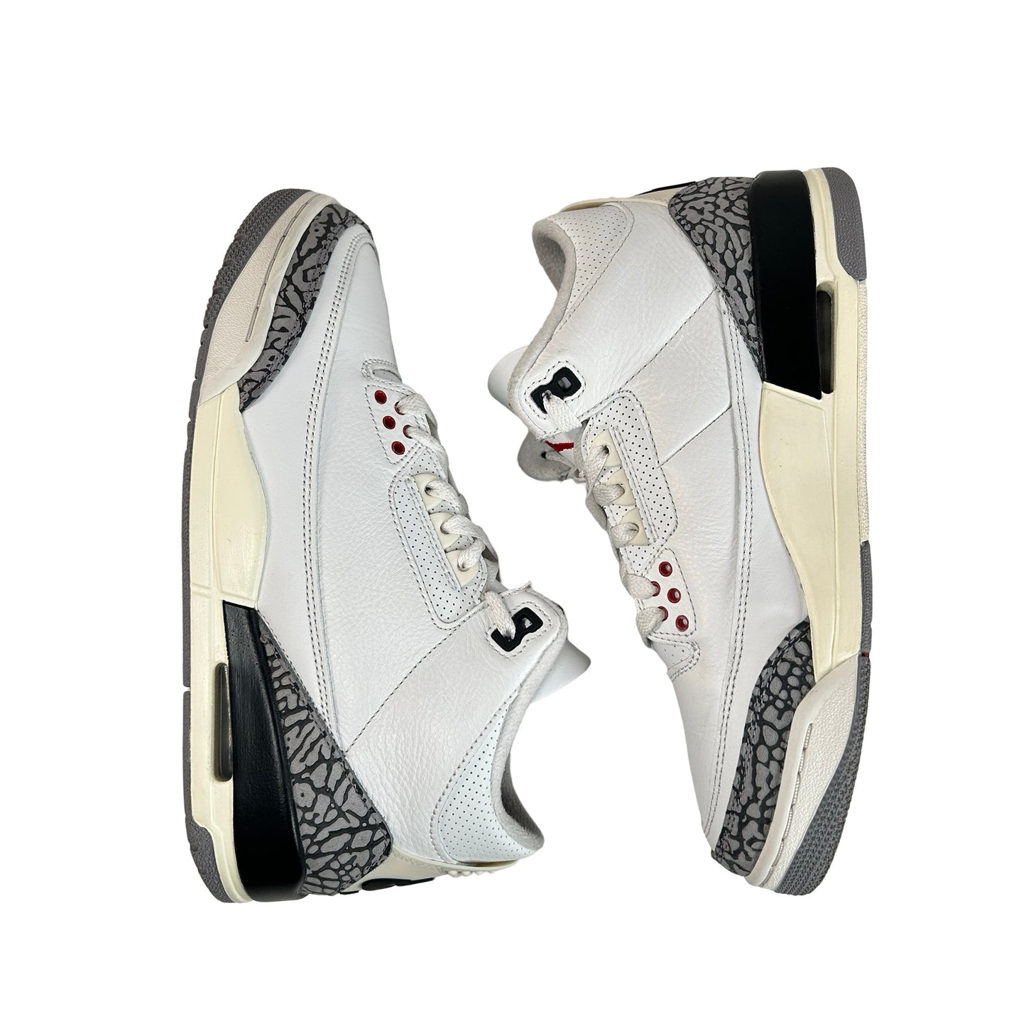 DN3707 100 Jordan 3 Retro White Cement Reimagined [USED] - 8.5 M (Used7)