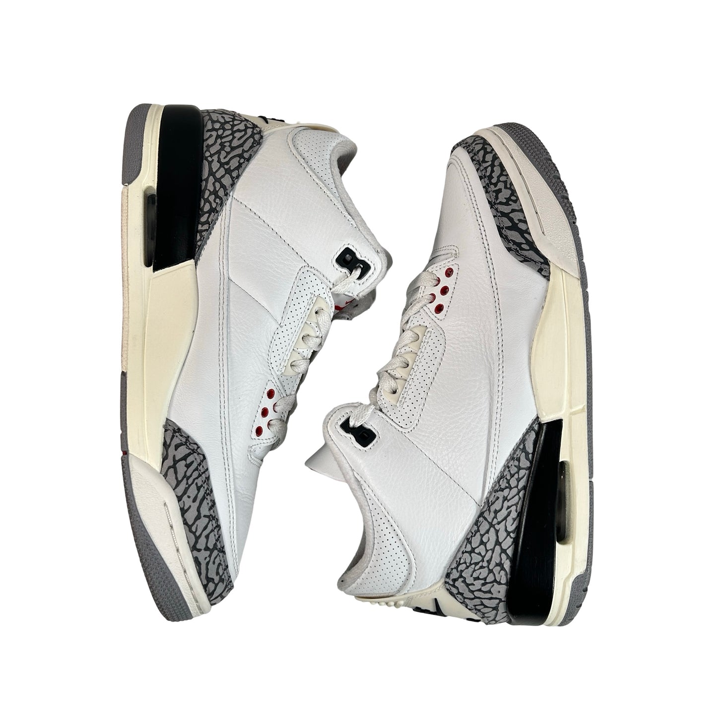 DN3707 100 Jordan 3 Retro White Cement Reimagined [USED] - 8.5 M (Used7)