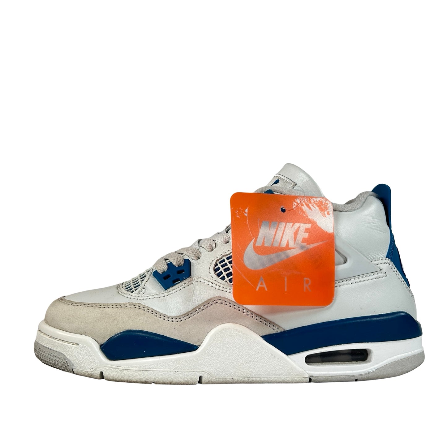 HF4281 141 Jordan 4 Retro Military Blue (2024) (GS) [USED] - 5.5 Y (Used)
