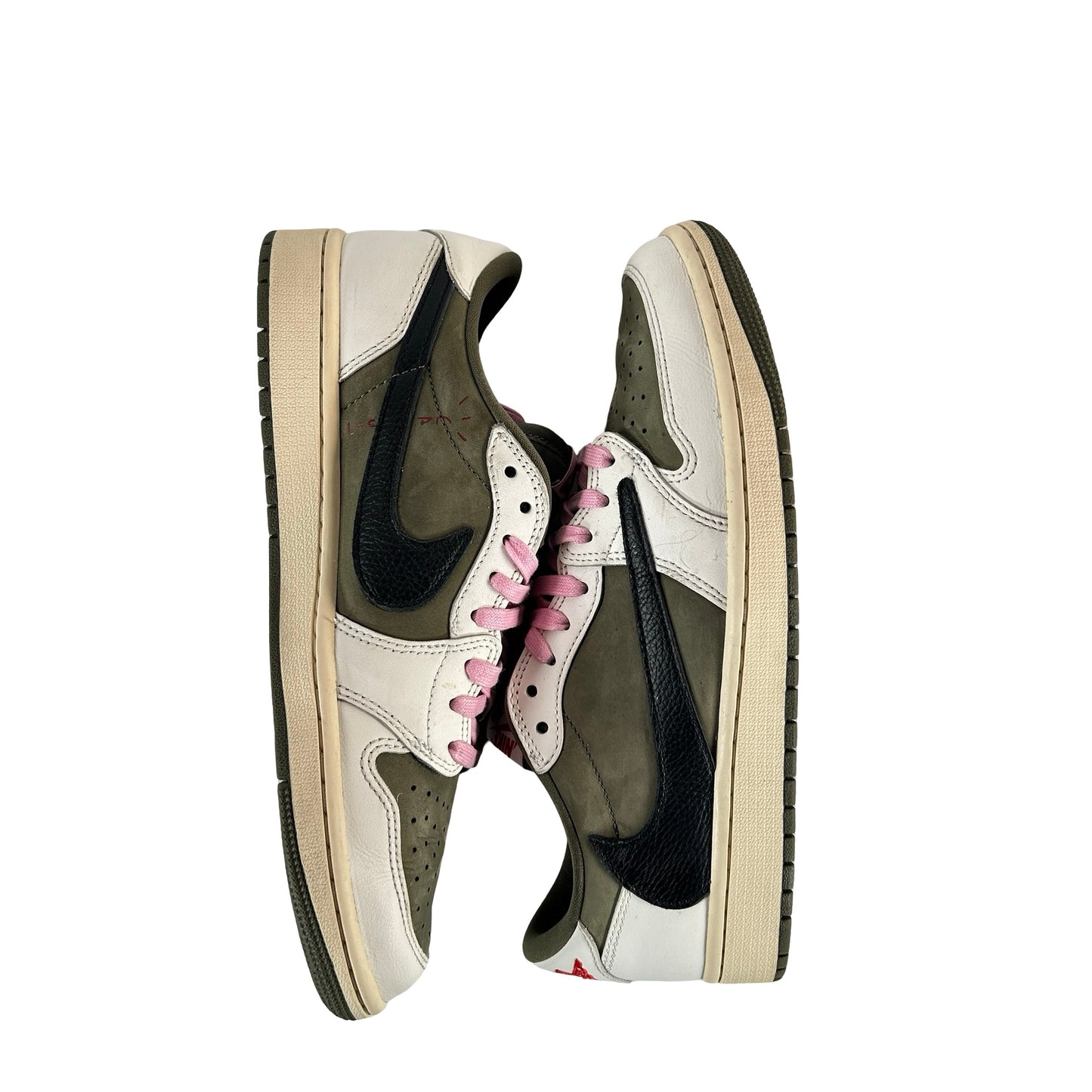 DM7866 200 Jordan 1 Retro Low OG SP Travis Scott Medium Olive [USED] - 9 M (Used7)