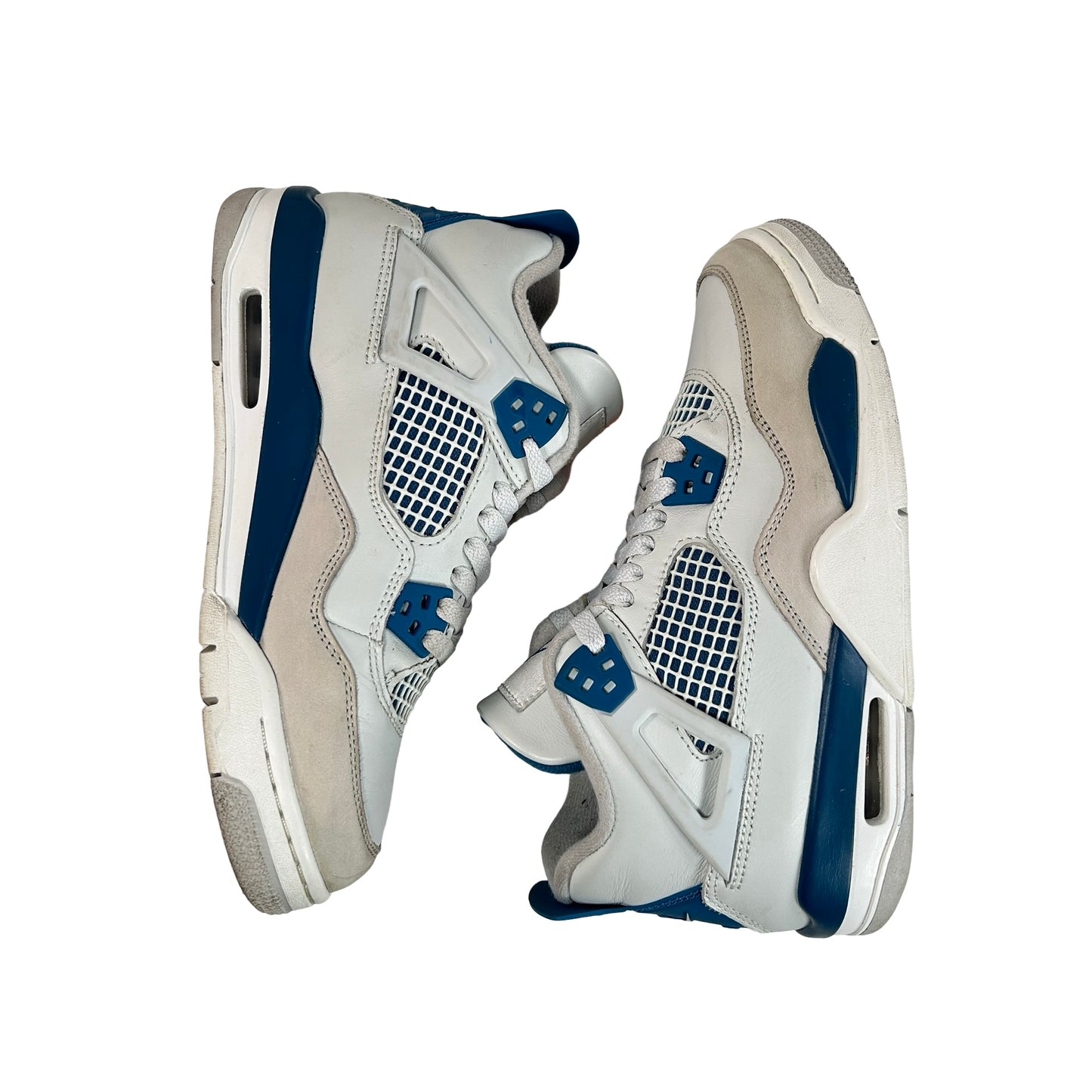 HF4281 141 Jordan 4 Retro Military Blue (2024) (GS) [USED] - 5.5 Y (Used)