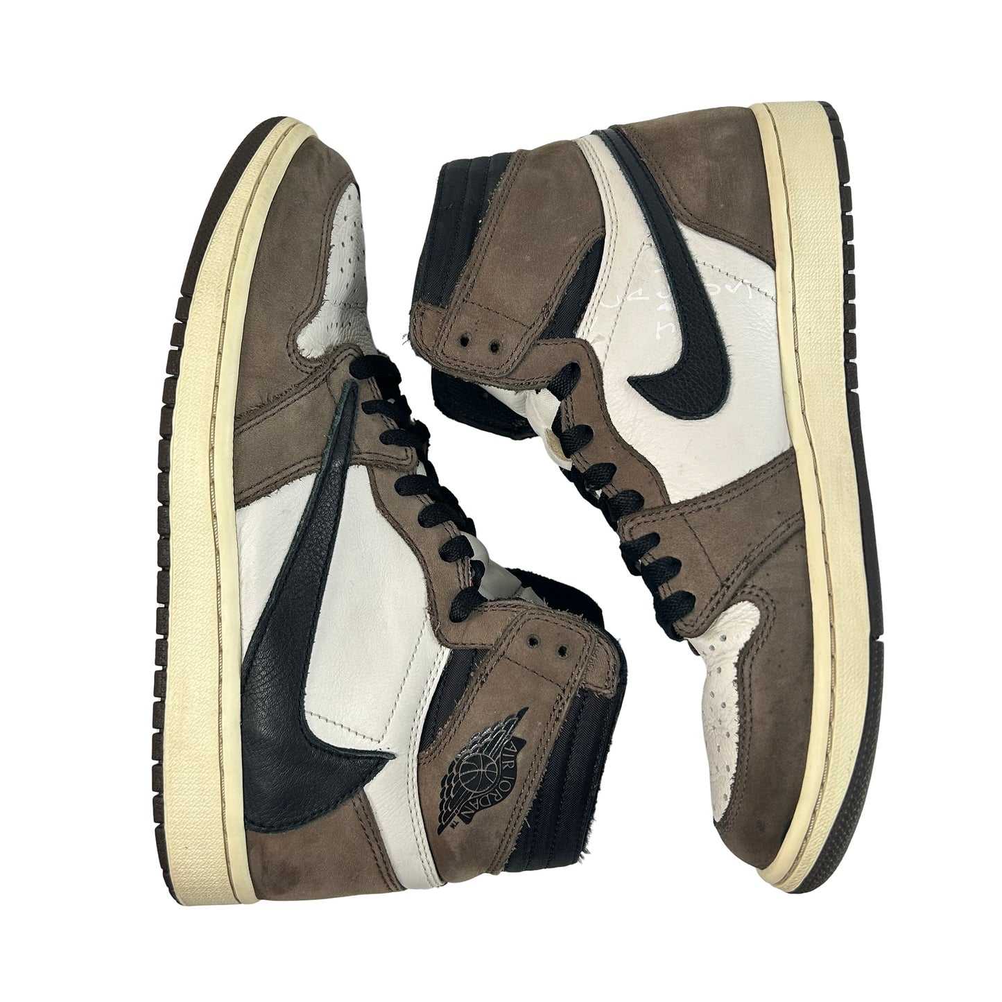 CD4487 100 Jordan 1 Retro High OG SP Travis Scott Mocha [USED] - 9 M (Used)