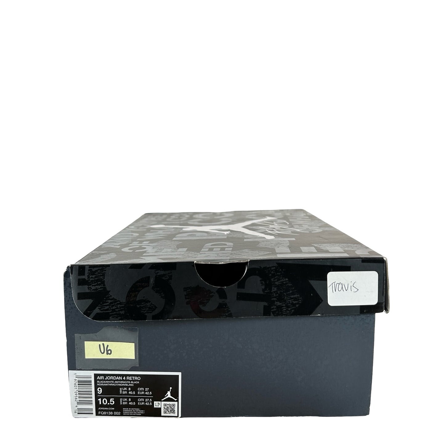 FQ8138 002 Jordan 4 Retro Fear (2024) [USED] - 9 M (Used6)