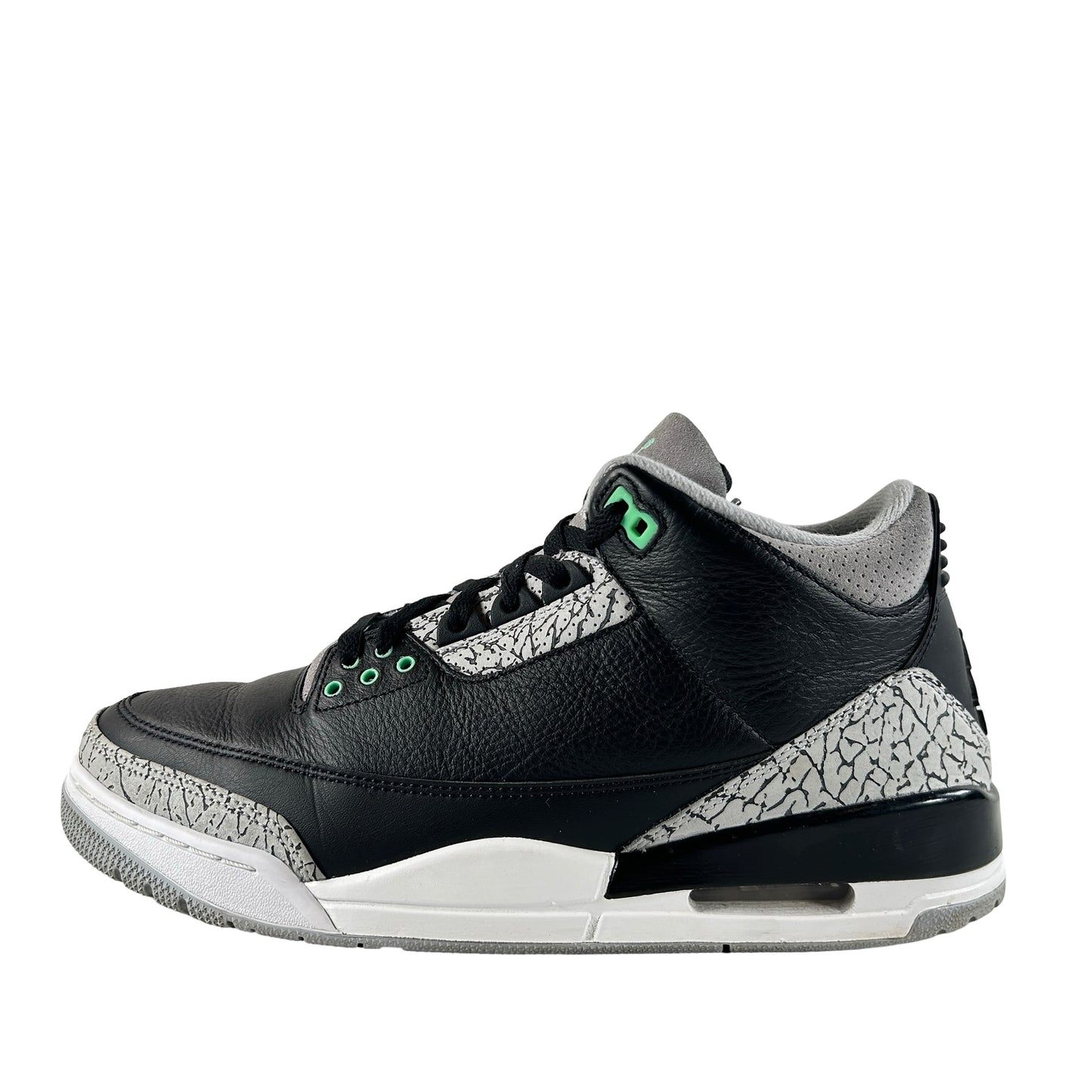 CT8532 031 Jordan 3 Retro Green Glow [USED] - 10 M (Used3)
