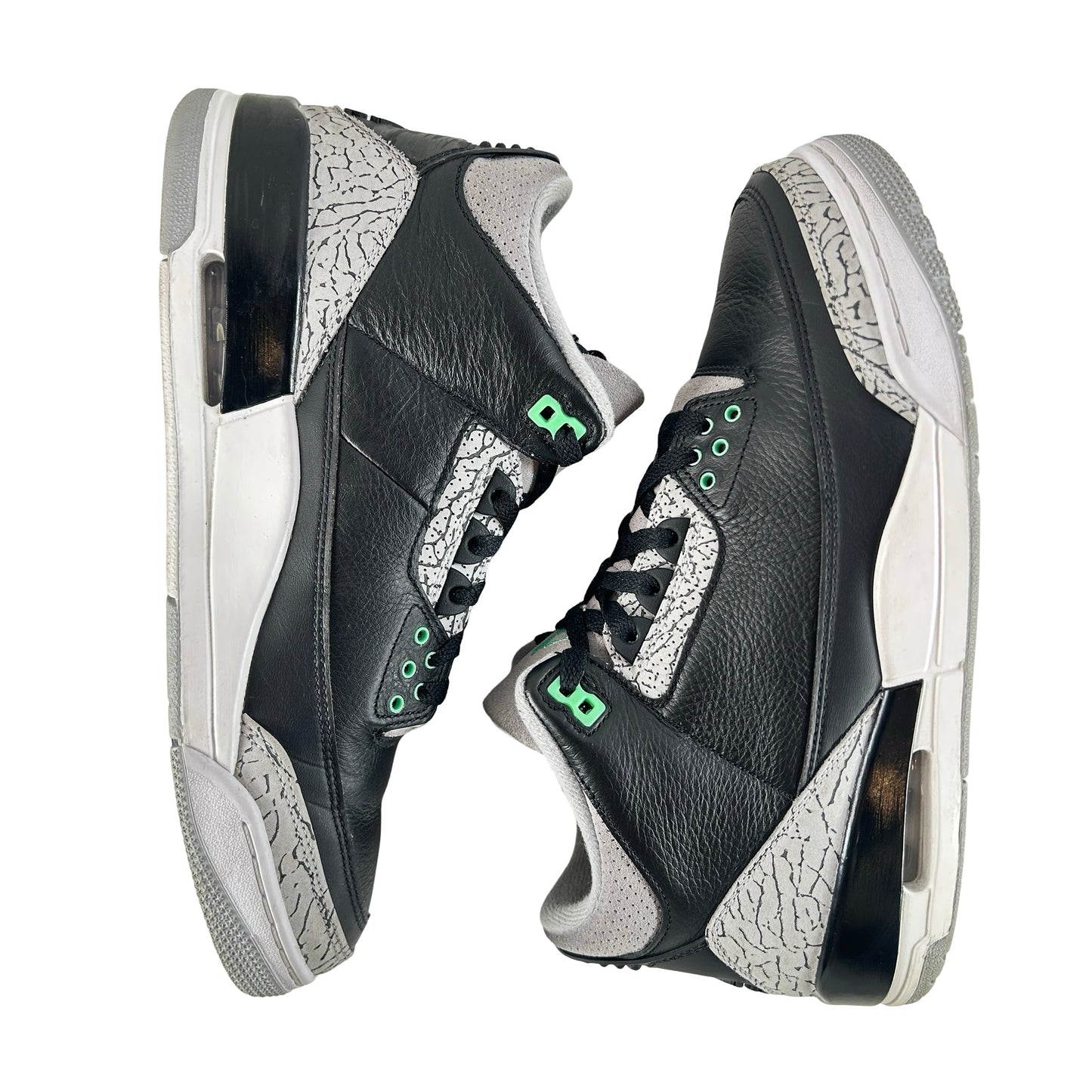CT8532 031 Jordan 3 Retro Green Glow [USED] - 10 M (Used3)