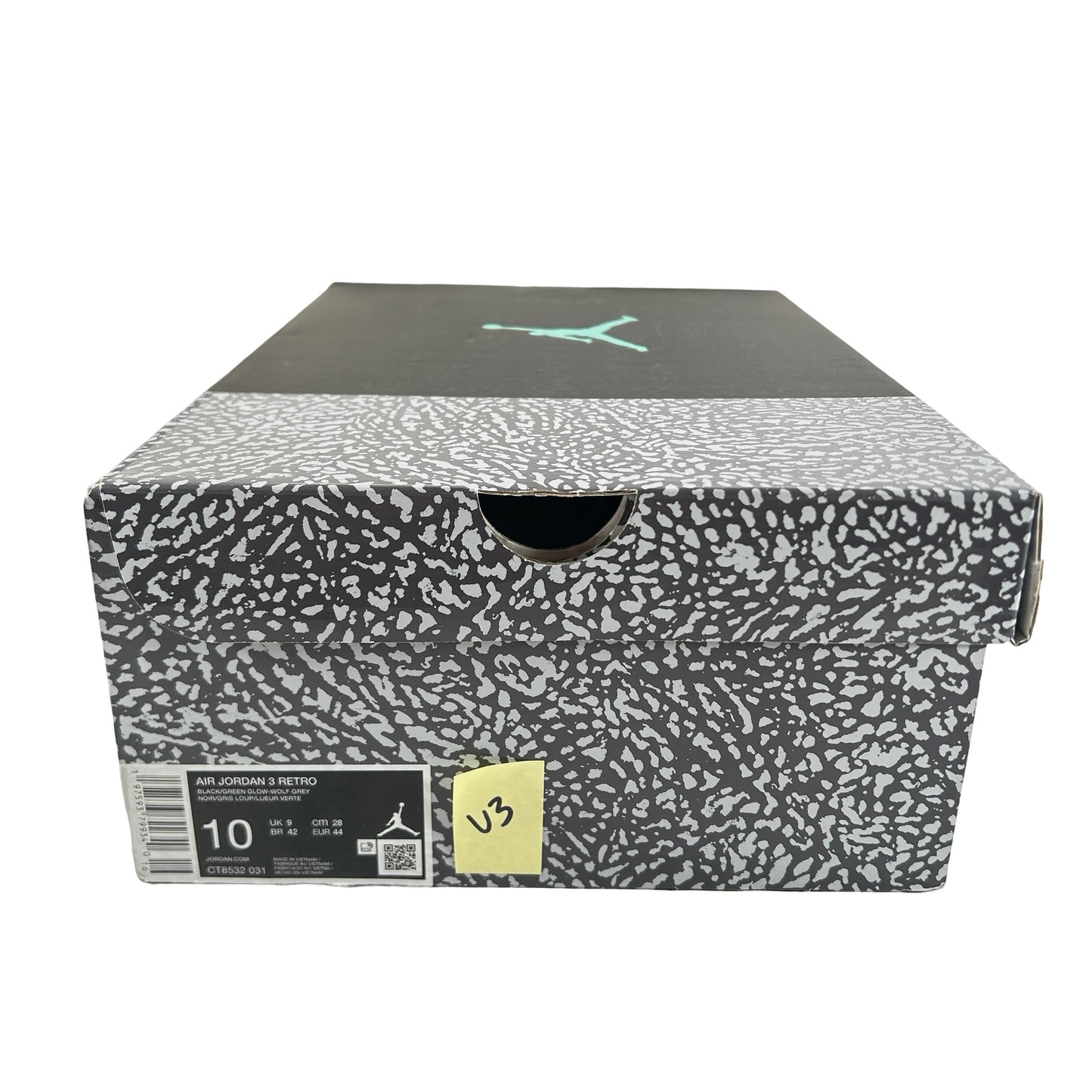 CT8532 031 Jordan 3 Retro Green Glow [USED] - 10 M (Used3)