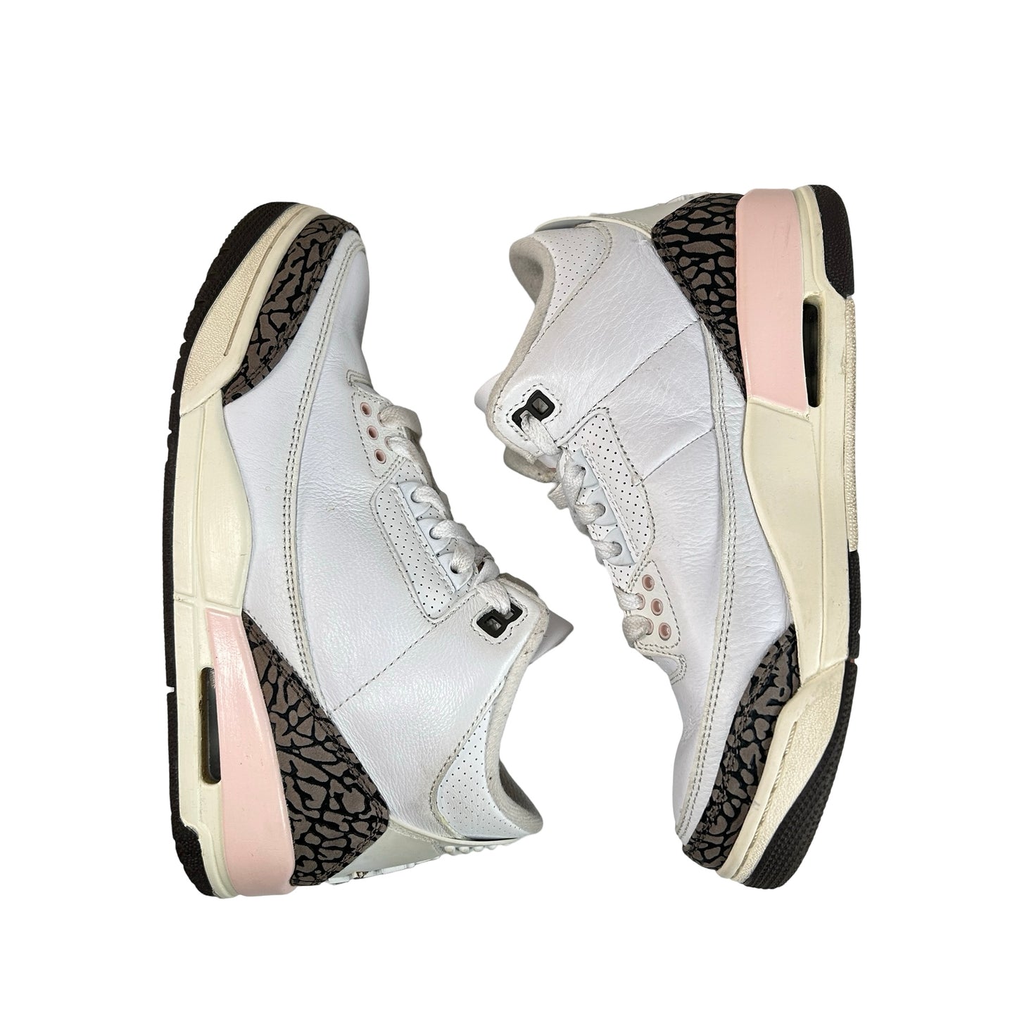 CK9246 102 Jordan 3 Retro Neapolitan Dark Mocha (Women's) - 7 W (Used3)