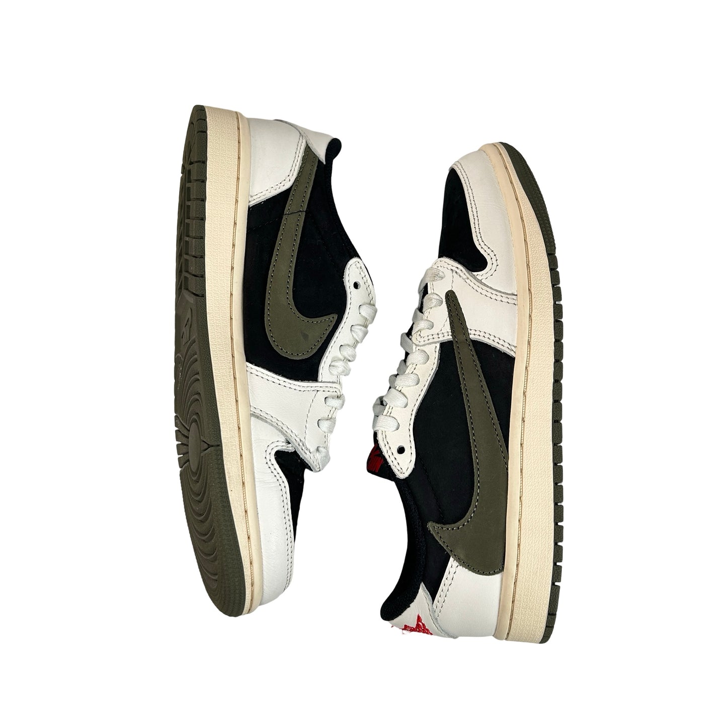 DZ4137 106 Jordan 1 Retro Low OG SP Travis Scott Olive (W) [USED] - 7 W (Used)