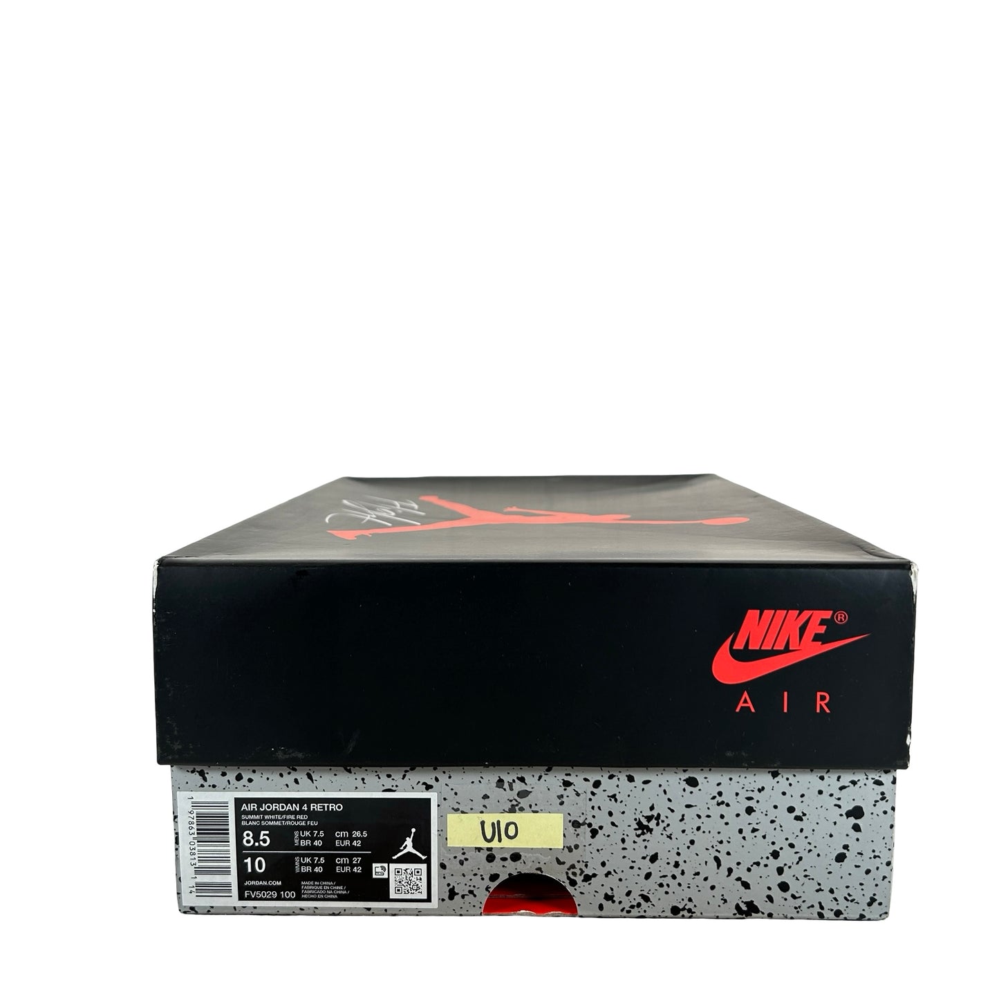 FV5029 100 Jordan 4 Retro White Cement (2025) [USED] - 8.5 M (Used10)