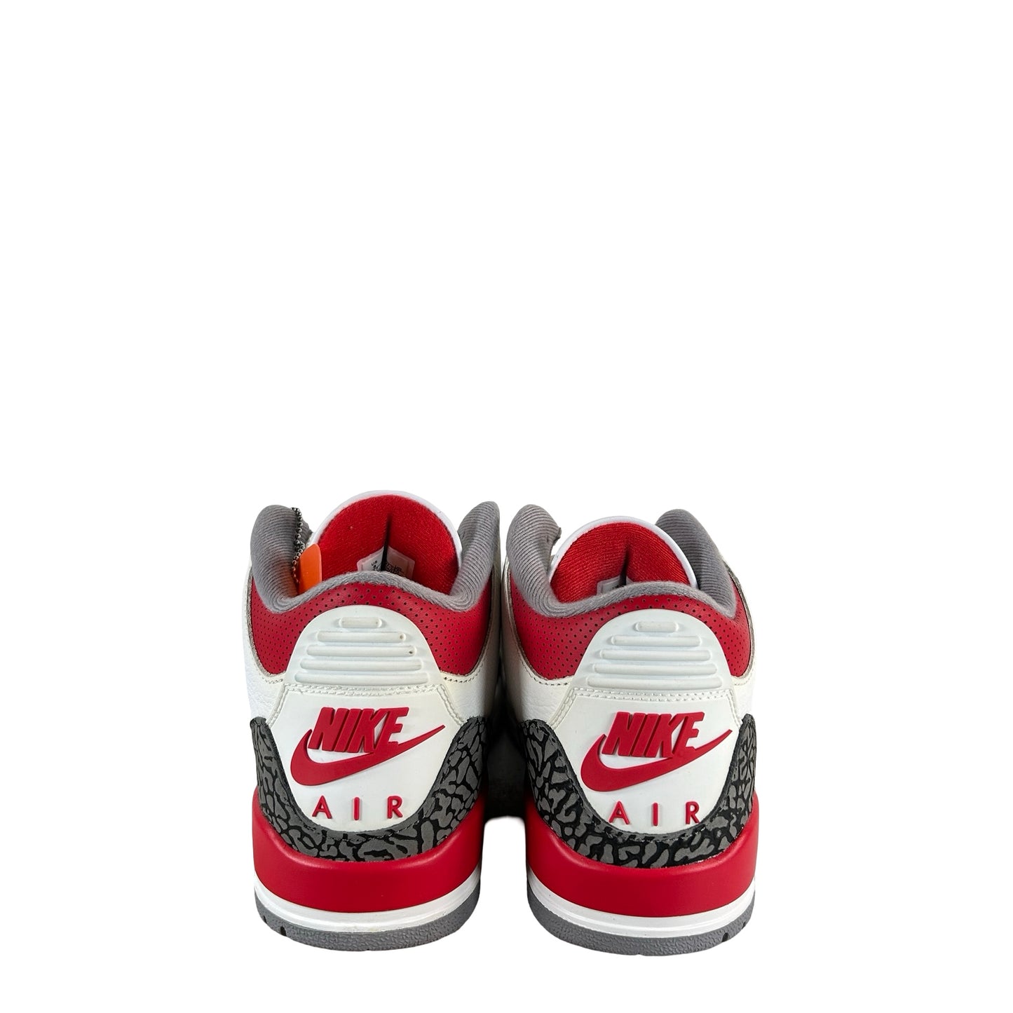 DN3707 160 Jordan 3 Retro Fire Red (2022) - 8 M (Yellowing) (Replace Box)