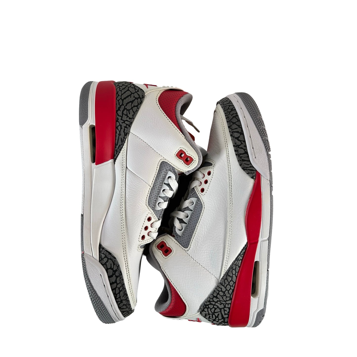 DN3707 160 Jordan 3 Retro Fire Red (2022) - 8 M (Yellowing) (Replace Box)