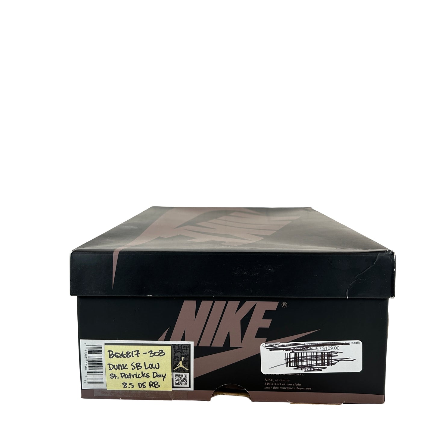 BQ6817 303 Nike SB Dunk Low Pro St. Patrick's Day (2022) [REPLACE BOX]