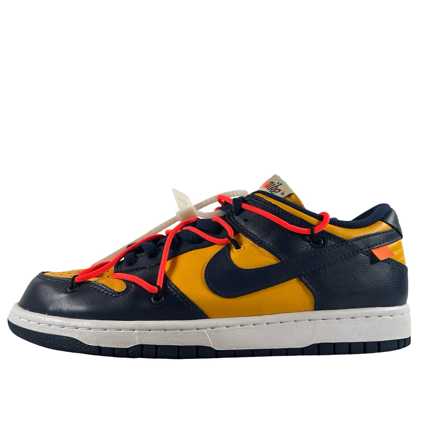 CT0856 700 Dunk Low Off-White University Gold [USED] - 9 M (Used)