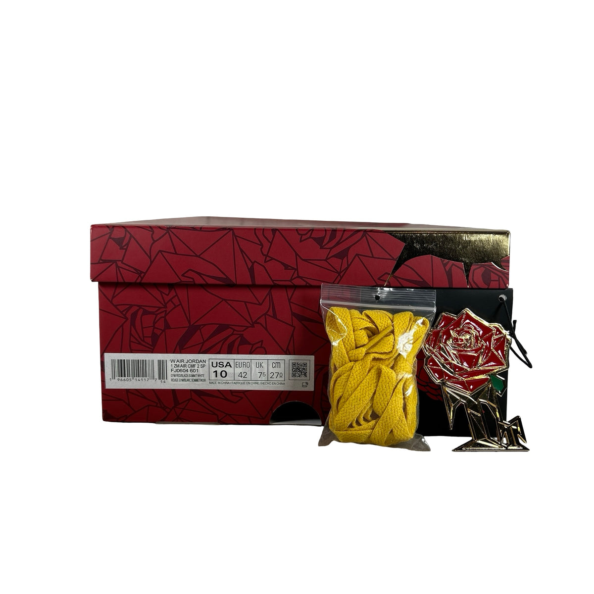 FJ0604 601 Jordan 1 High Zoom Air CMFT 2 Teyana Taylor A Rose From Harlem (W) [USED] - 10 W (Used)