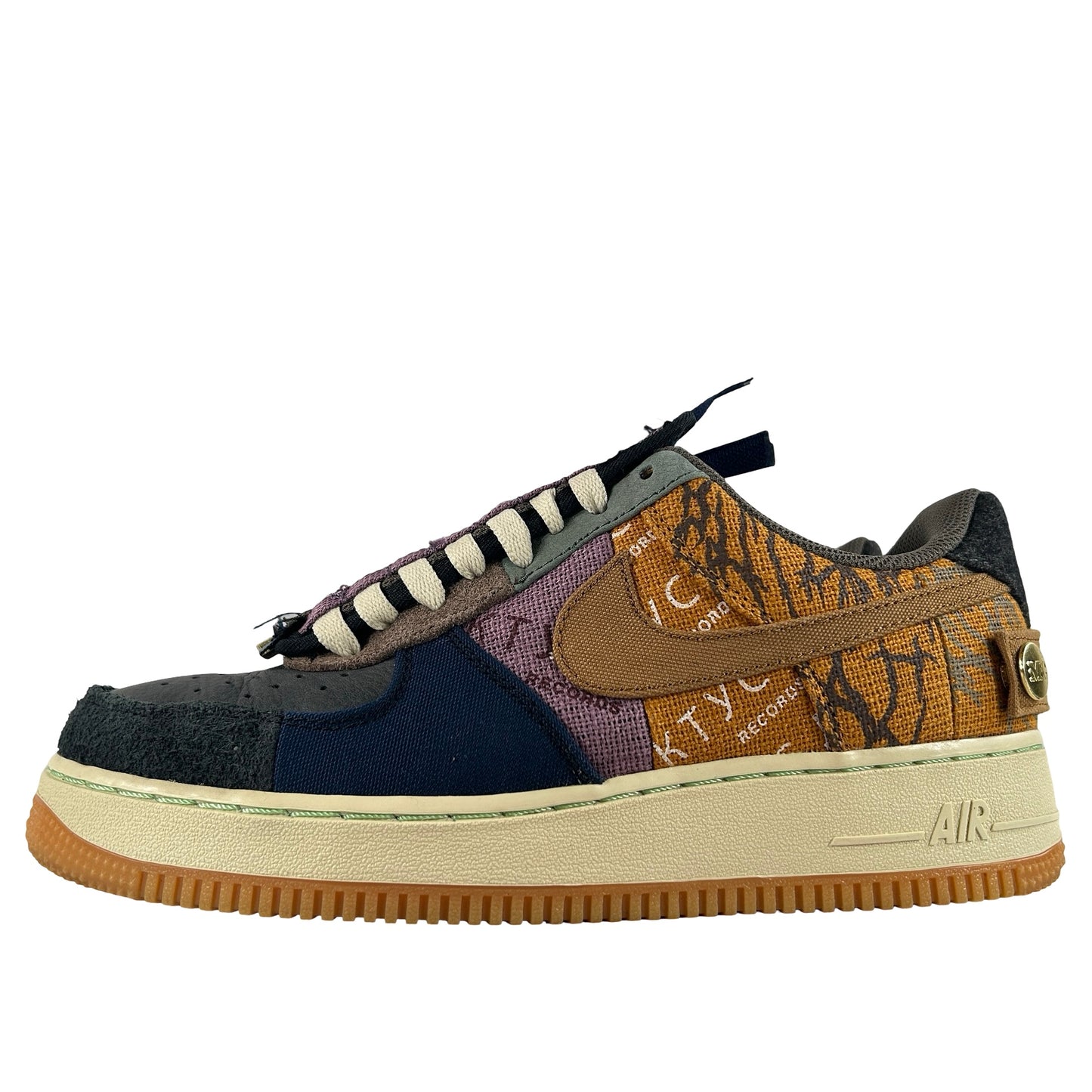 CN2405 900 Nike Air Force 1 Low Travis Scott Cactus Jack [USED] - 7.5 M (Used3)