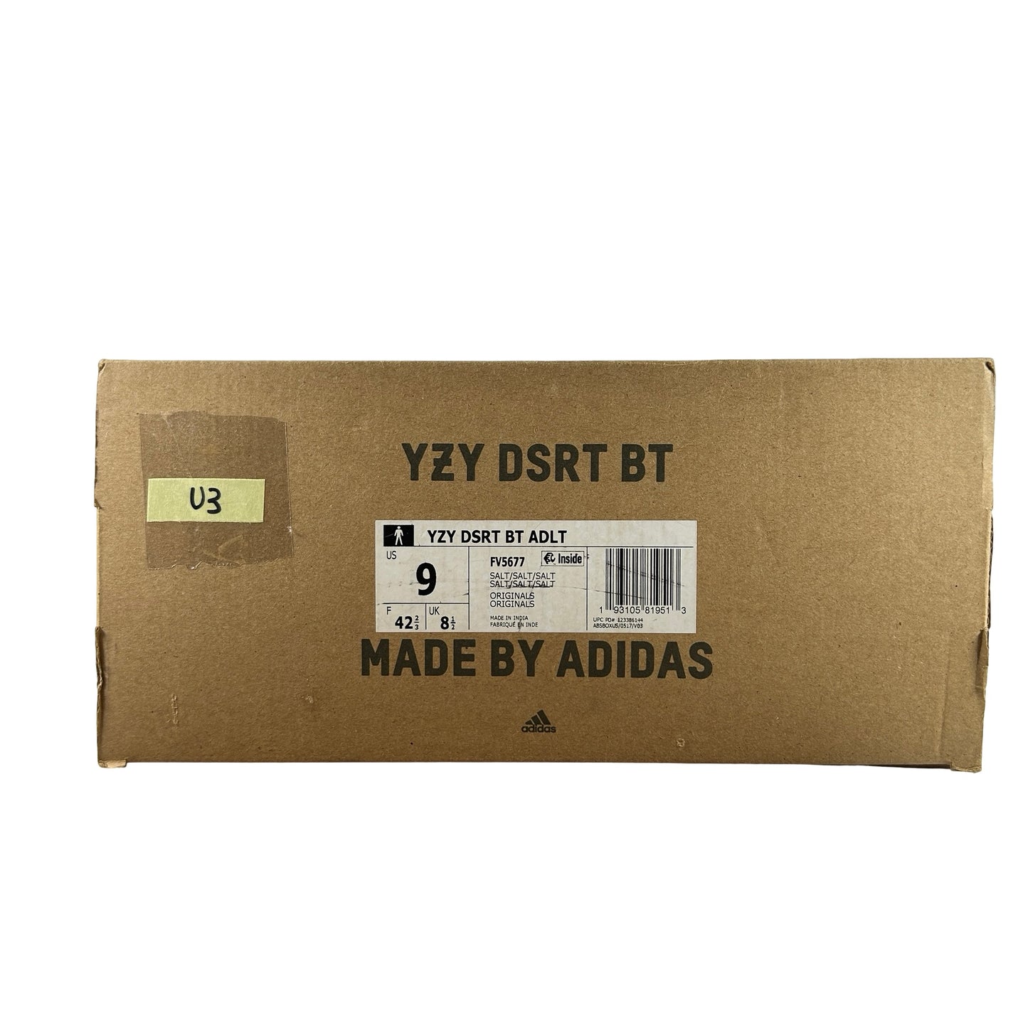 FV5677 Adidas Yeezy Desert Boot Salt [USED] - 9 M (Used3)