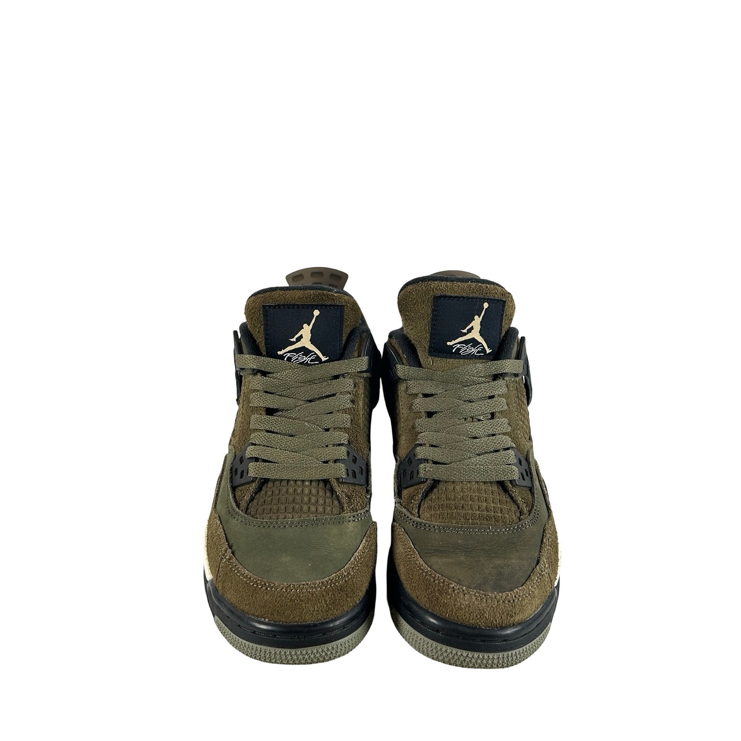 FB9928 200 Jordan 4 Retro SE Craft Medium Olive (GS) [USED] - 5.5 Y (Used) (No Box)