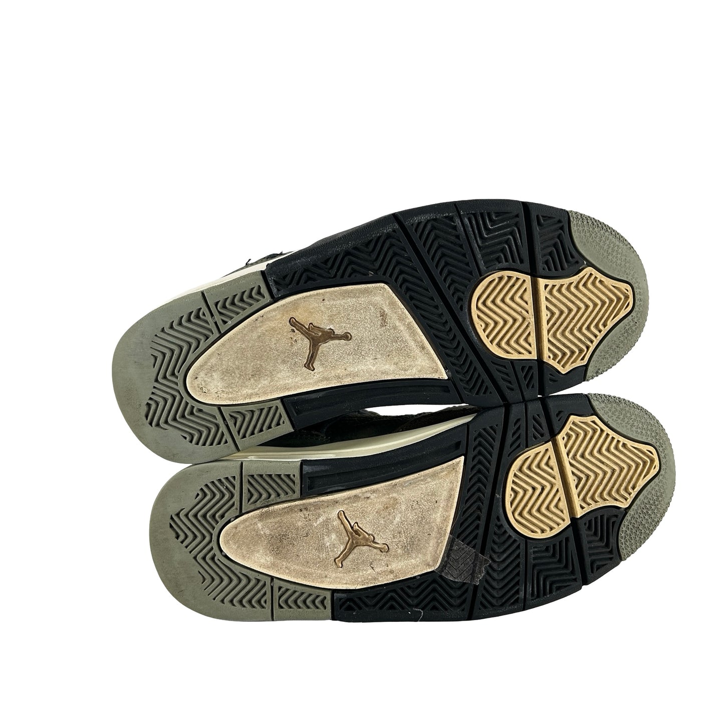 FB9928 200 Jordan 4 Retro SE Craft Medium Olive (GS) [USED] - 5.5 Y (Used) (No Box)