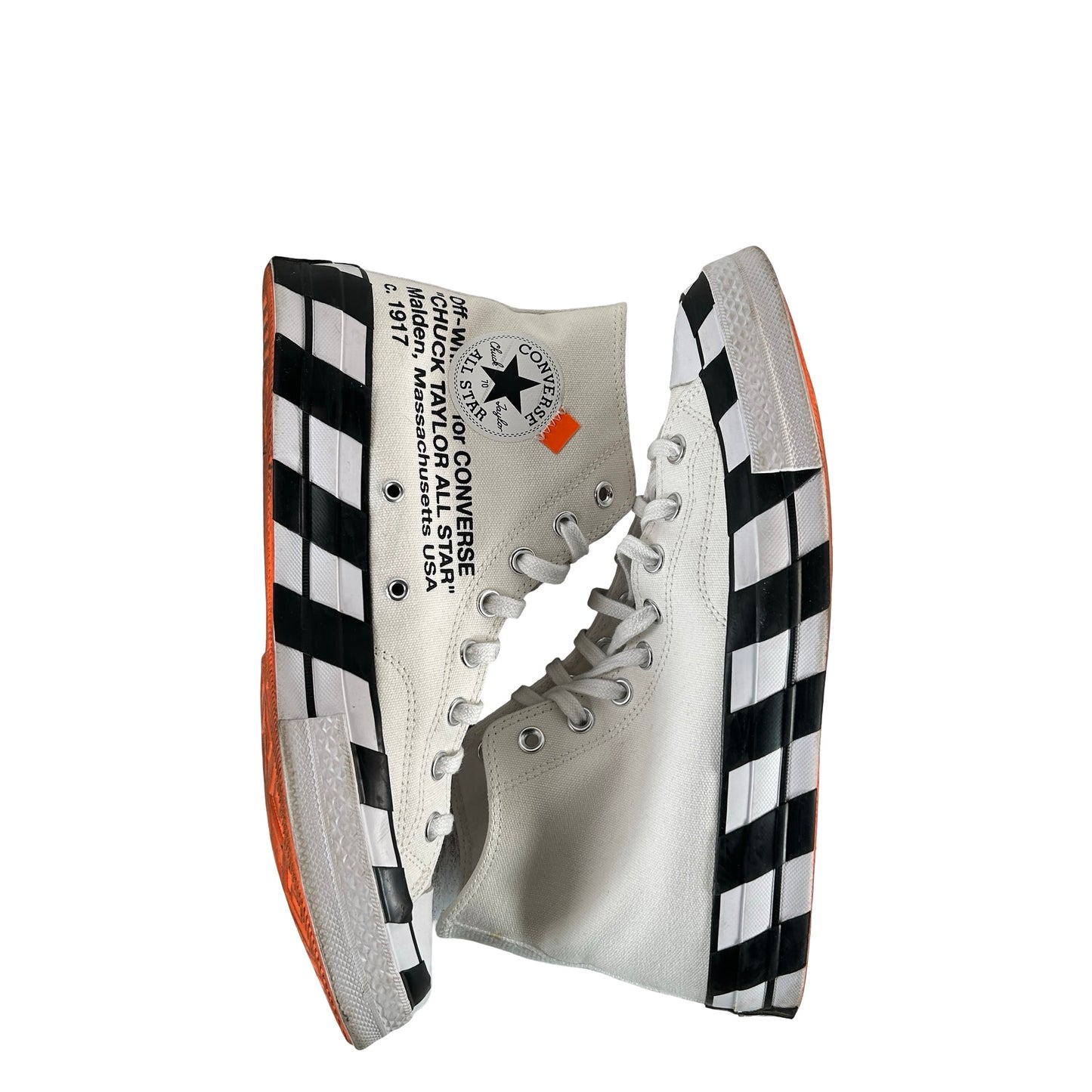 163862C Converse Chuck Taylor All Star 70 Hi Off-White [USED] - 9.5 M (Used)