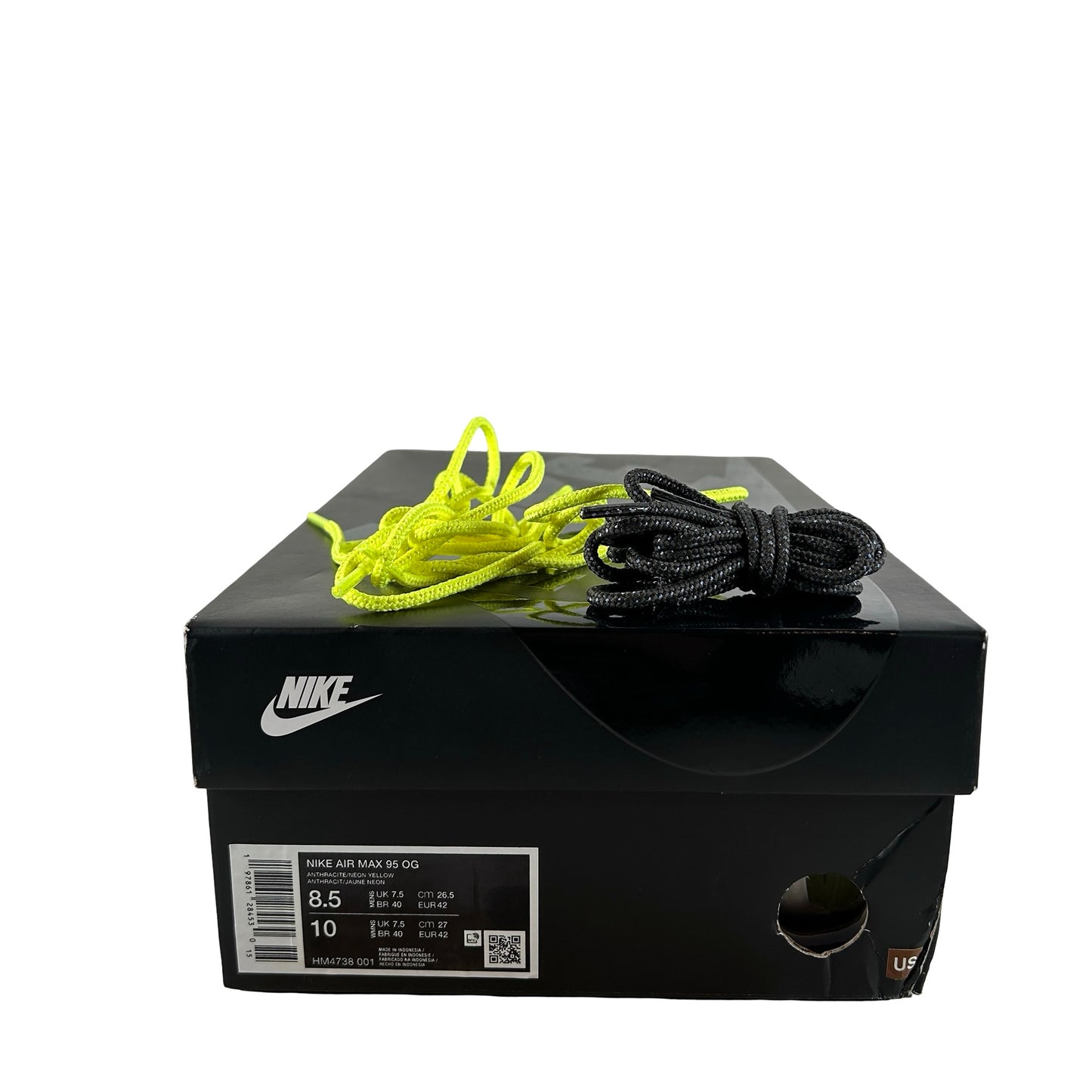 HM4738 001 Nike Air Max 95 OG Reverse Gradient Neon [USED] - 8.5 M (Used)