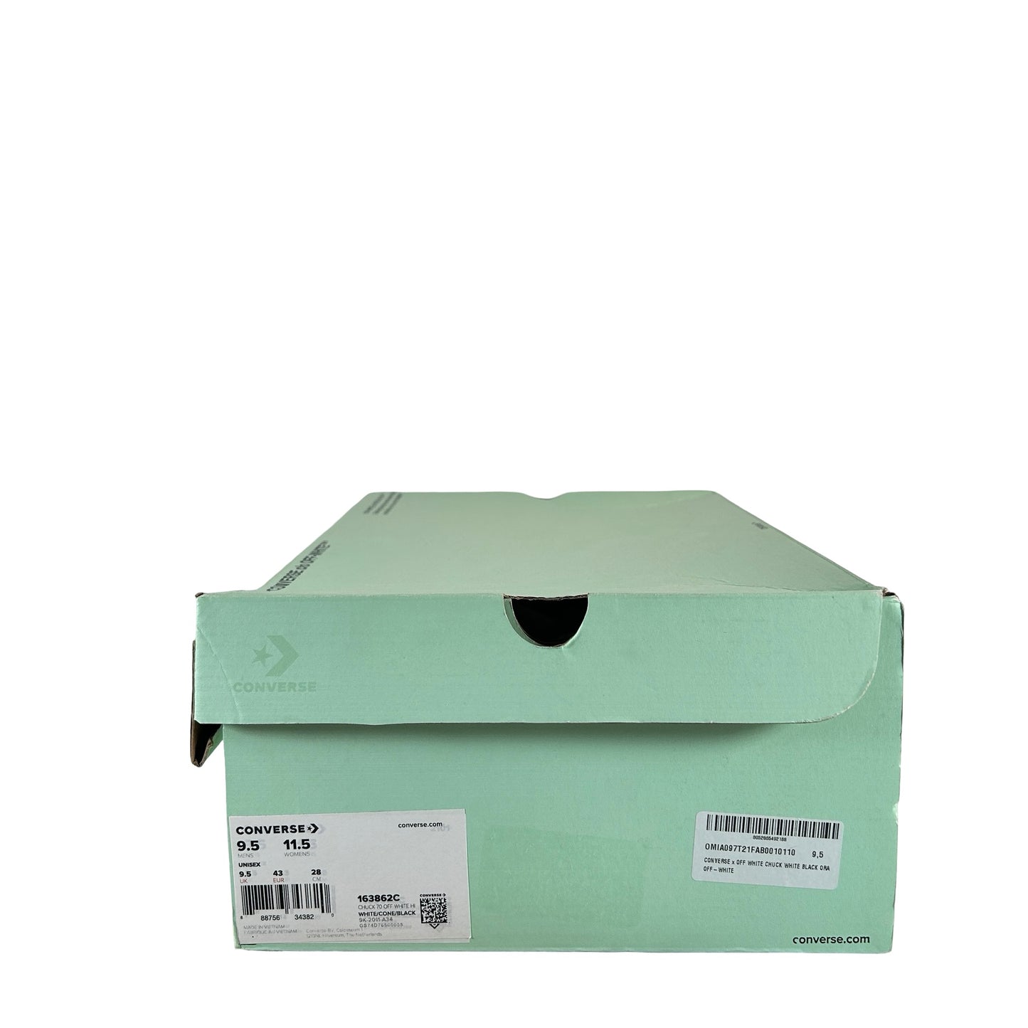 163862C Converse Chuck Taylor All Star 70 Hi Off-White [USED] - 9.5 M (Used)