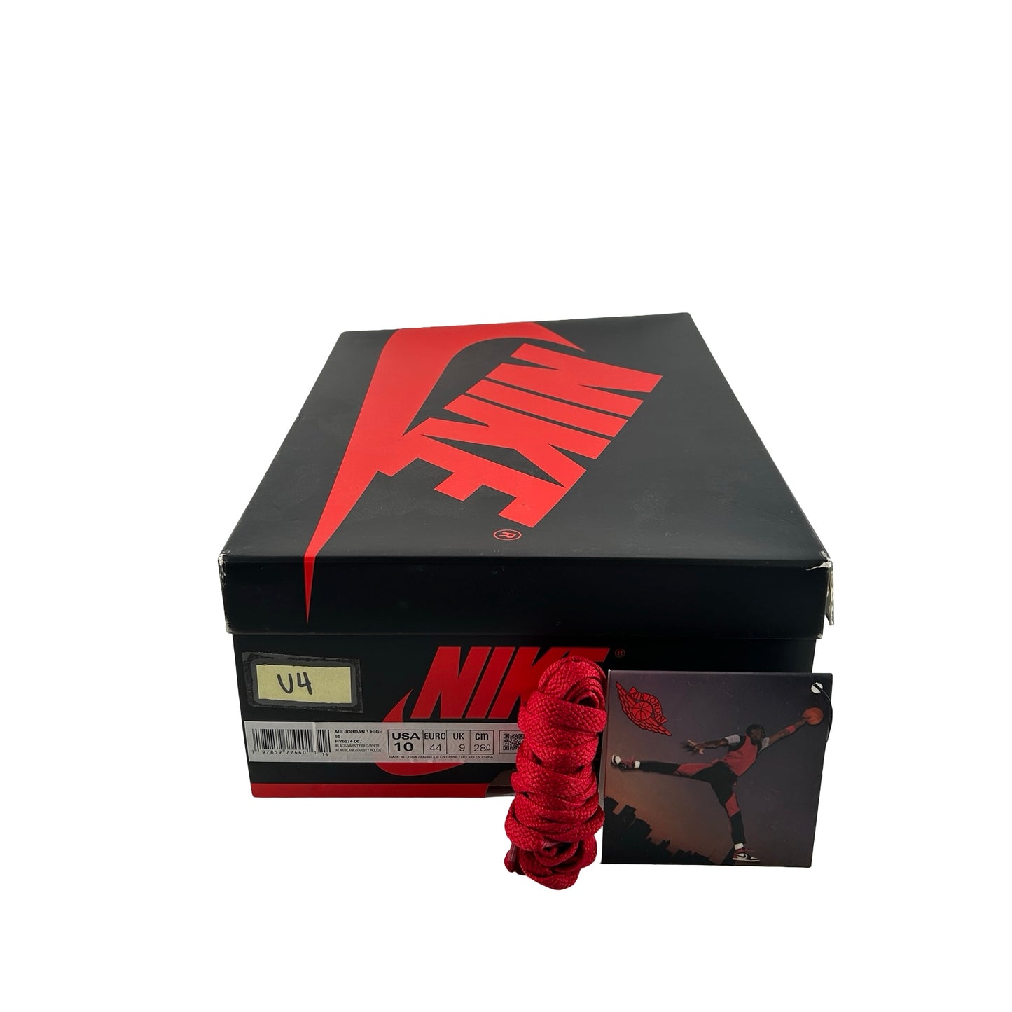 HV6674 067 Jordan 1 Retro High '85 OG Bred (2025) [USED] - 10 M (Used4)