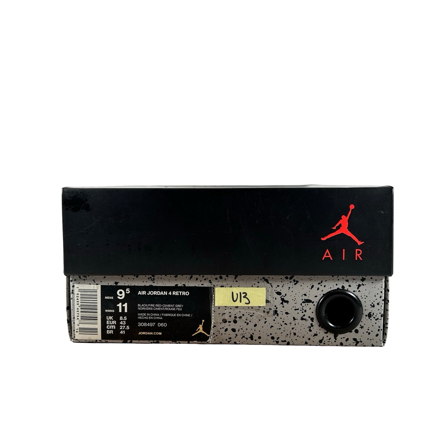 308497 060 Jordan 4 Retro Bred (2019) [USED] - 9.5 M (Used13)