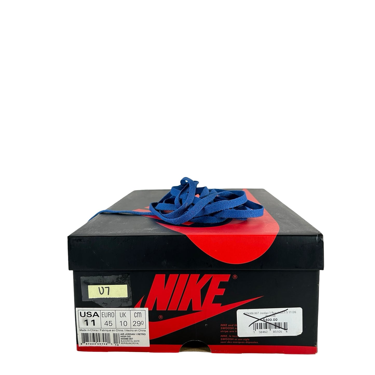 555088 007 Jordan 1 Royal (2017) [USED] - 11 M (Used7)