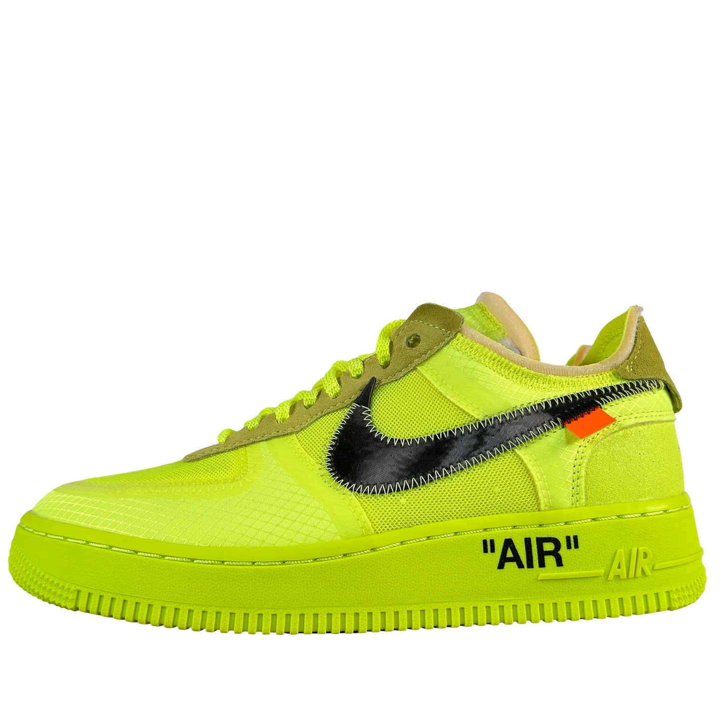 AO4606 700 Nike Air Force 1 Low Off-White Volt [USED] - 6.5 M (VNDS)