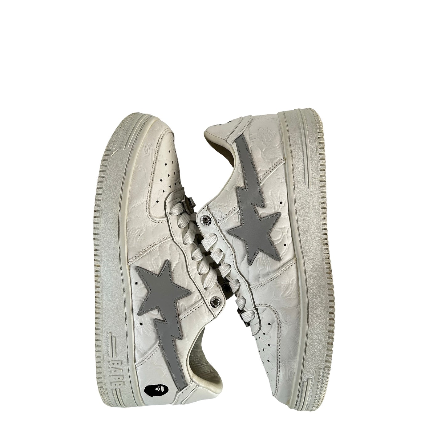 A Bathing Ape Bape Sta Low #3 Line Camo White [USED] - 7 M (Used) (Replace Box)