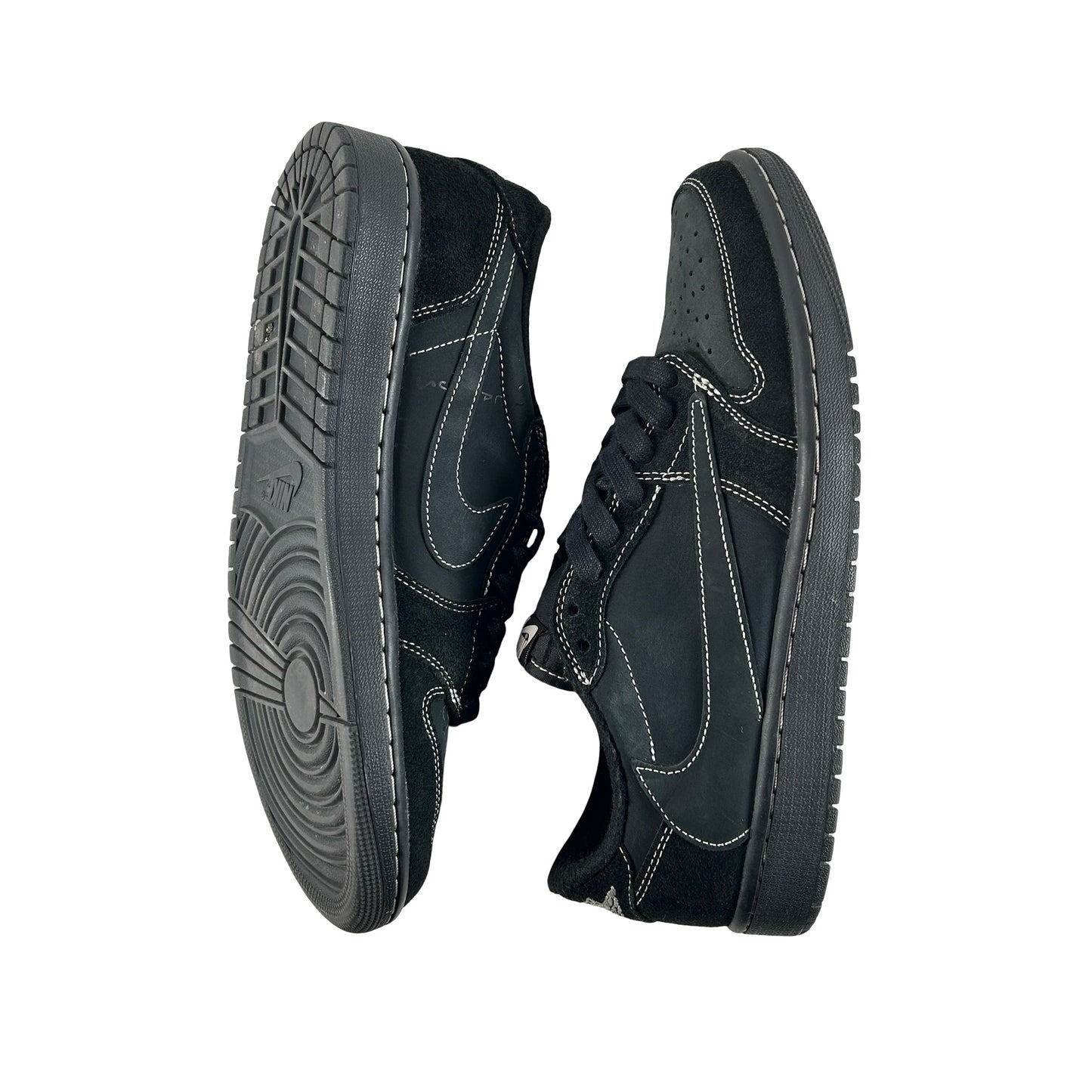 DM7866 001 Jordan 1 Retro Low OG Travis Scott Black Phantom [USED] - 10 M (Used9)