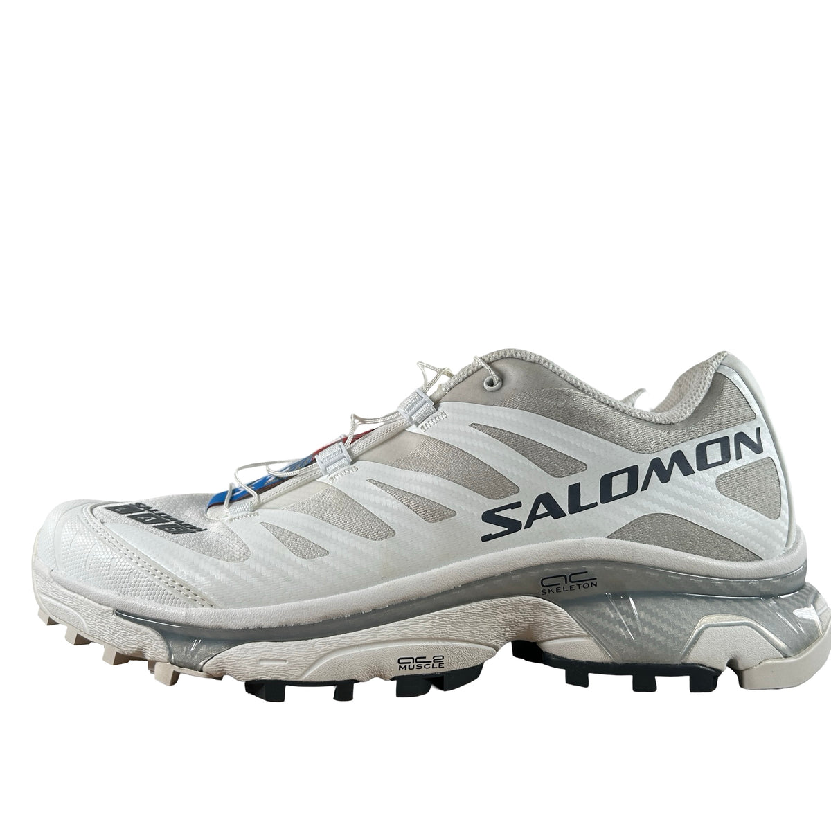 L47133000 Salomon XT-4 OG White Lunar Rock [USED] - 10 M (Used) (No Box)